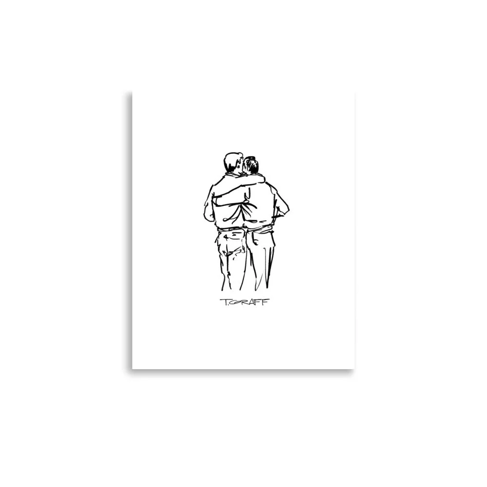 Partnership - Art Print (White Background)