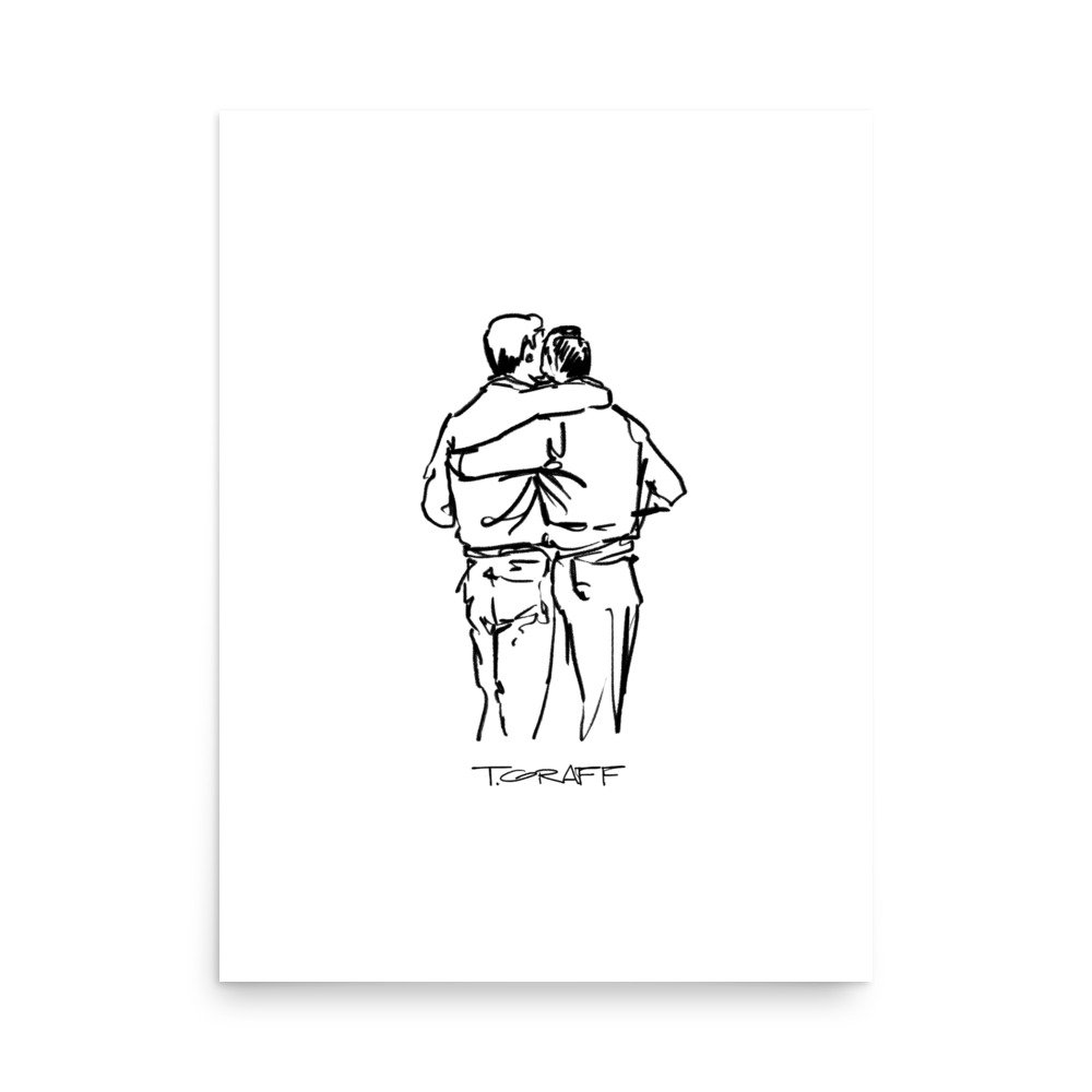 Partnership - Art Print (White Background)
