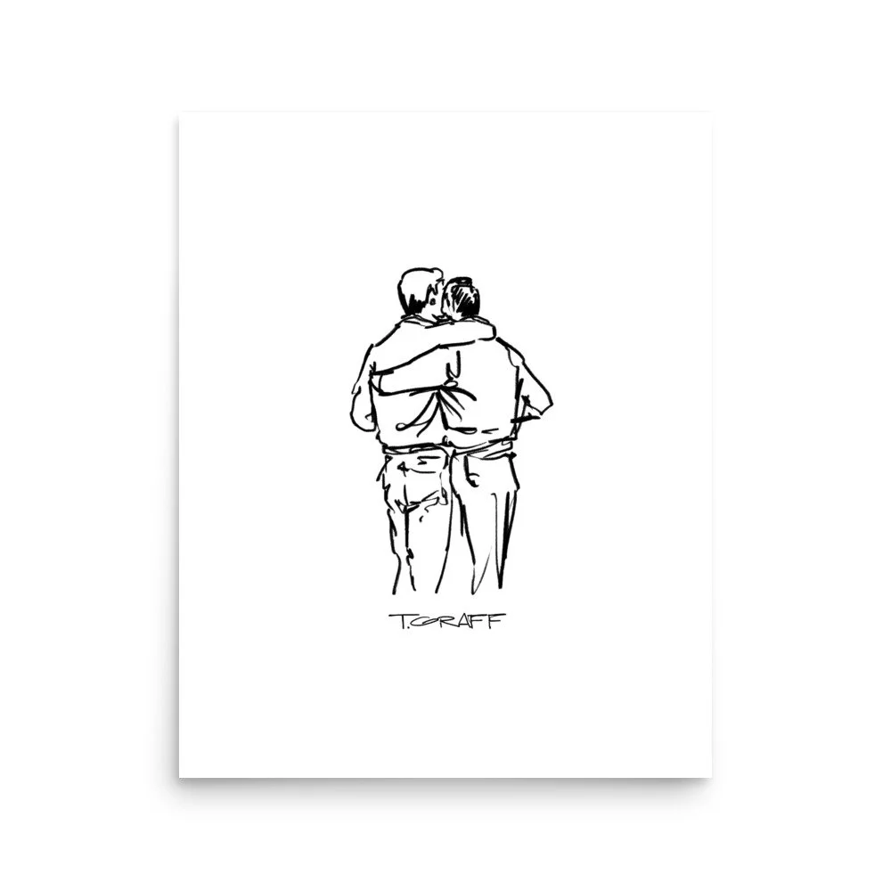 Partnership - Art Print (White Background)