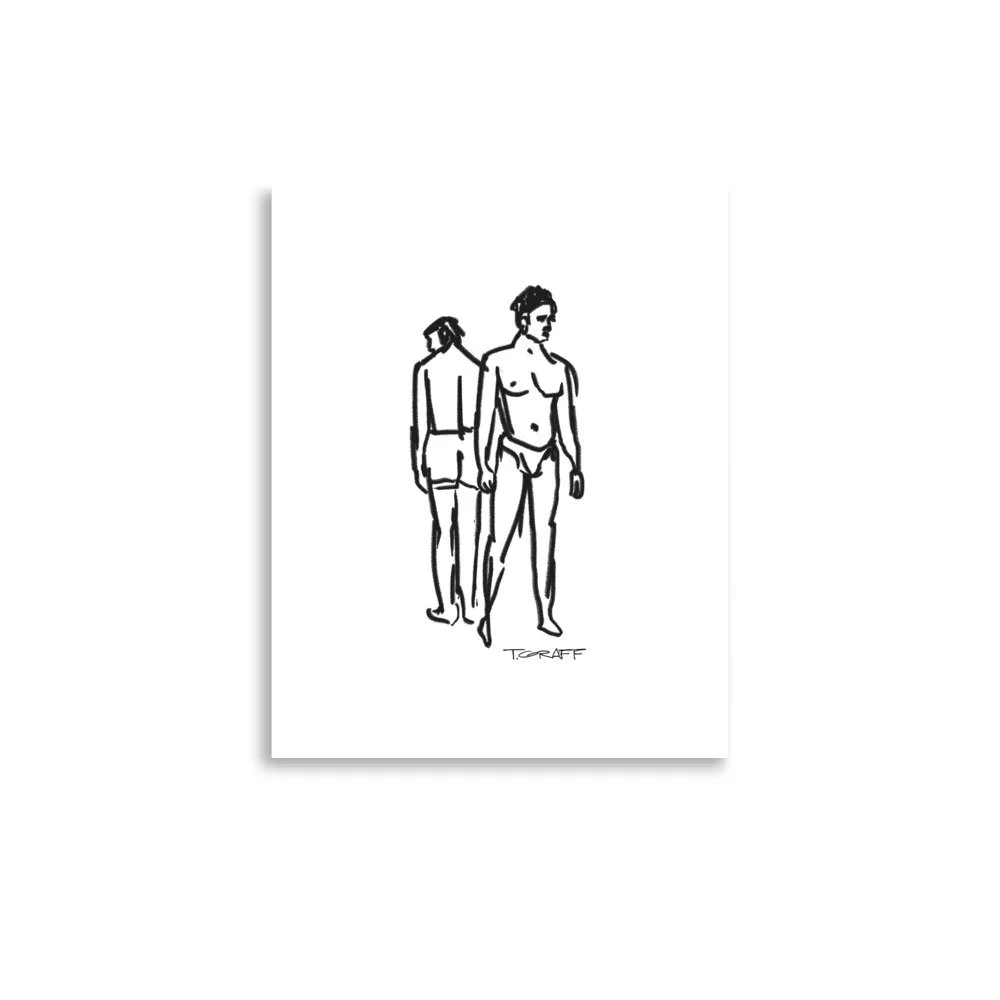 Boundaries - Art Print (White Background)