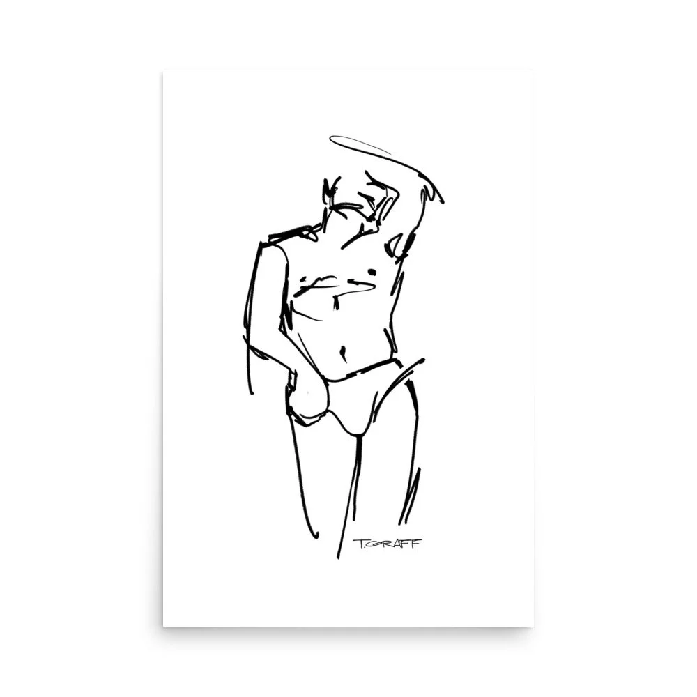 Self Discovery - Art Print (White Background)