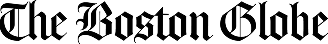 The logo of The Boston Globe newspaper.