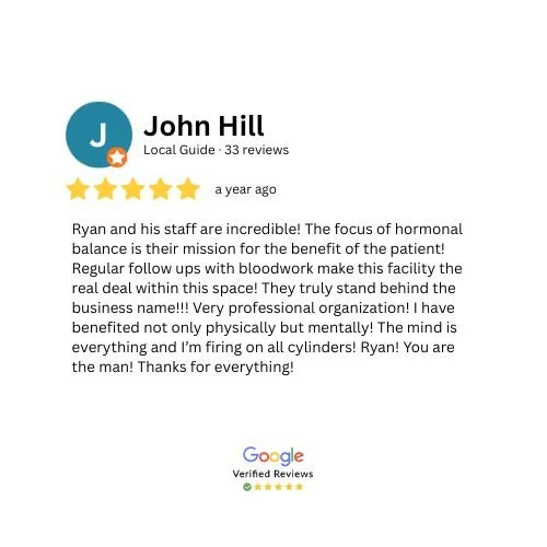 Vitality Rejuvenation Hormone Therapy Review