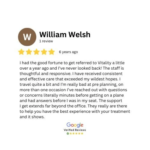Vitality Rejuvenation Referral Review