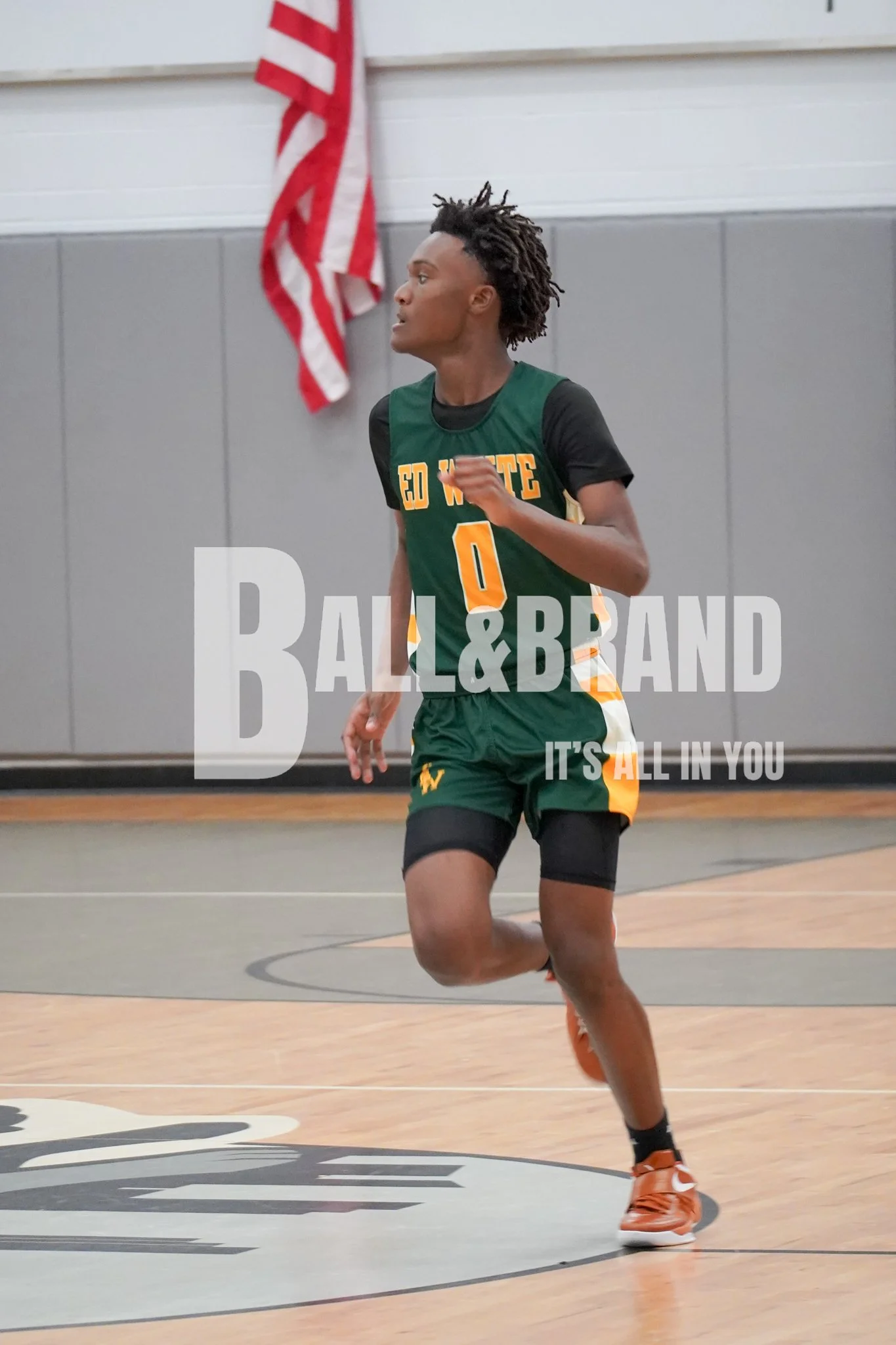 ED WHITE #0 BASKETBALL