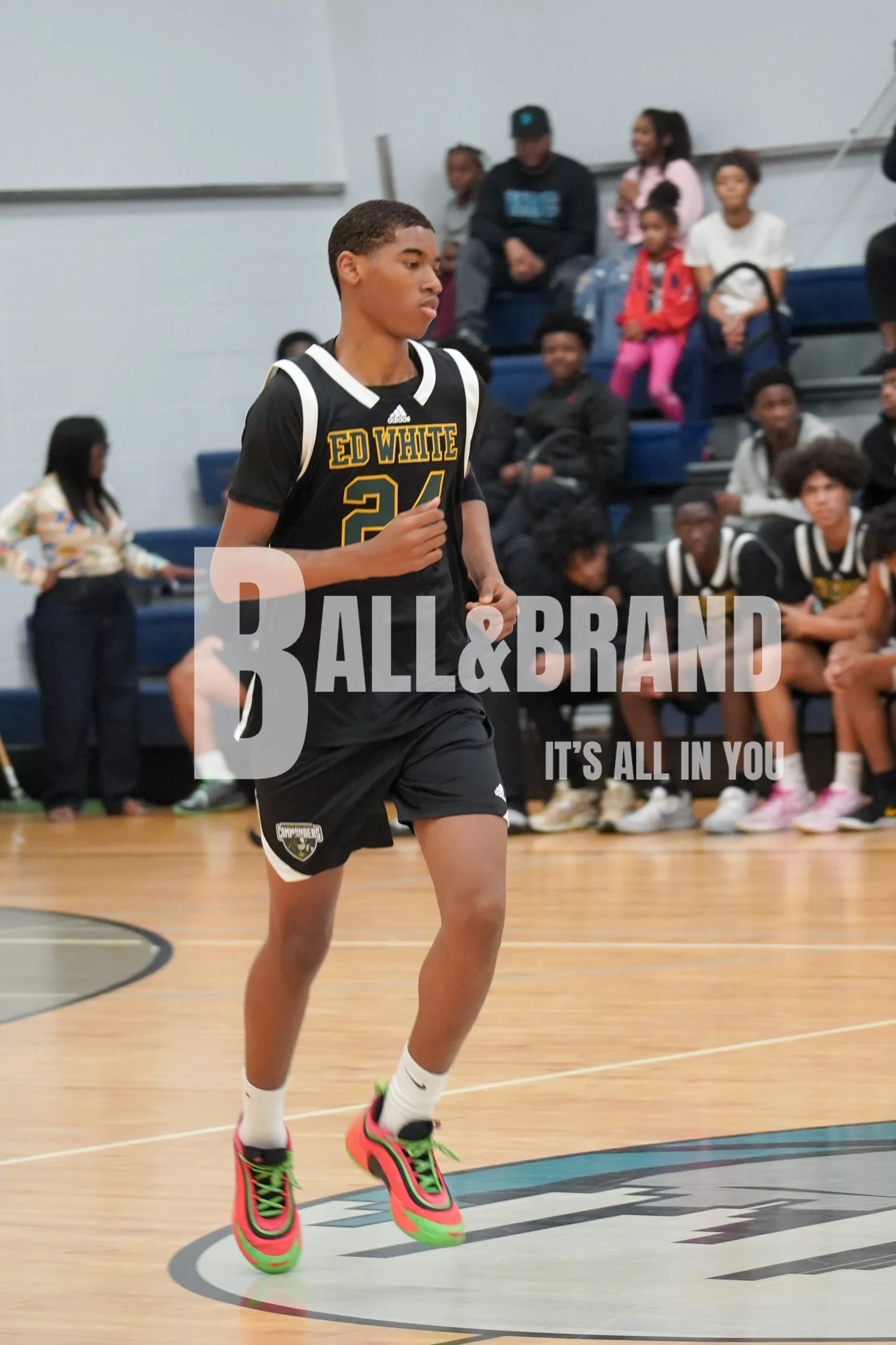 ED WHITE #24 BASKETBALL