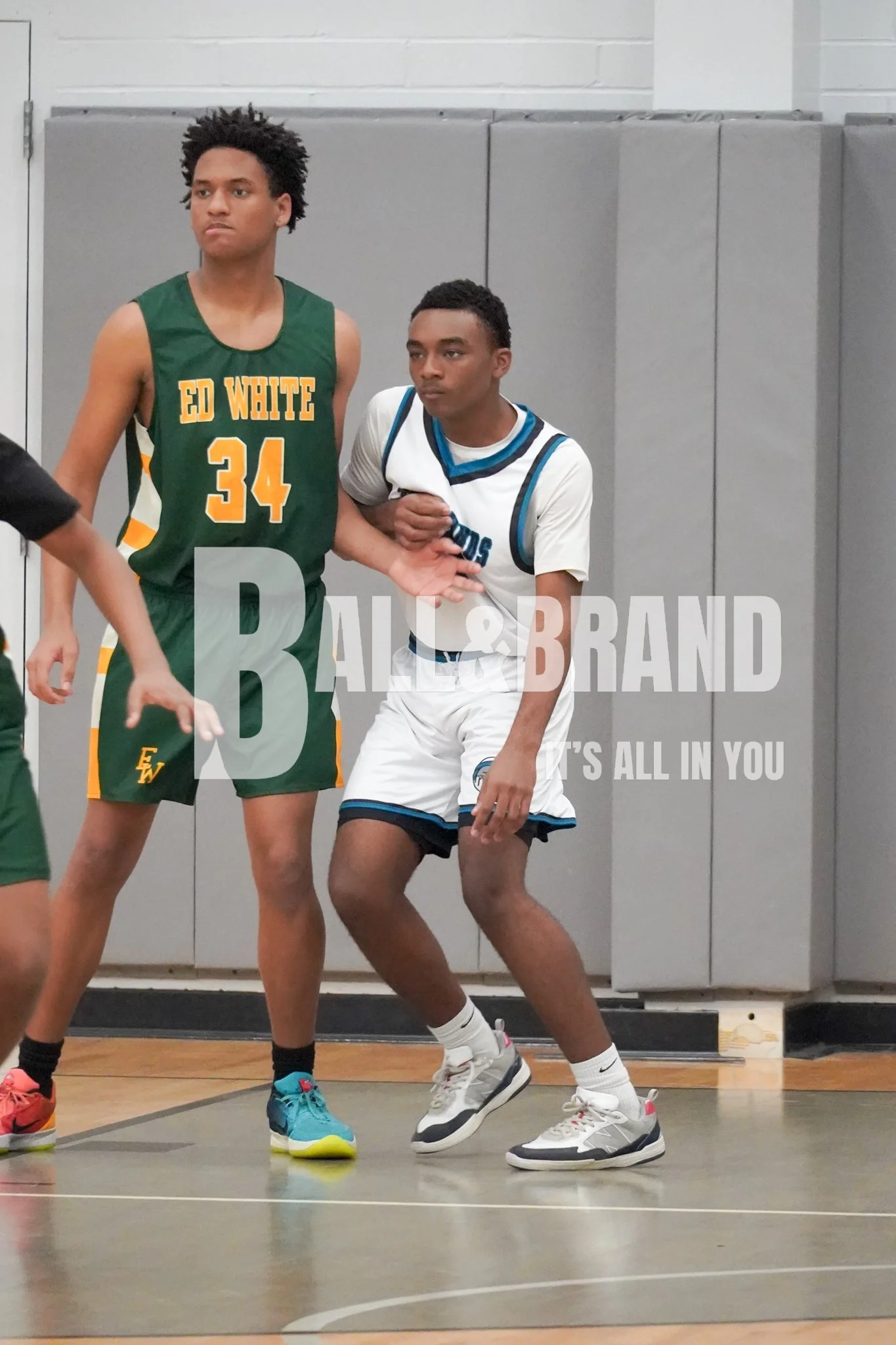 ED WHITE #34 BASKETBALL