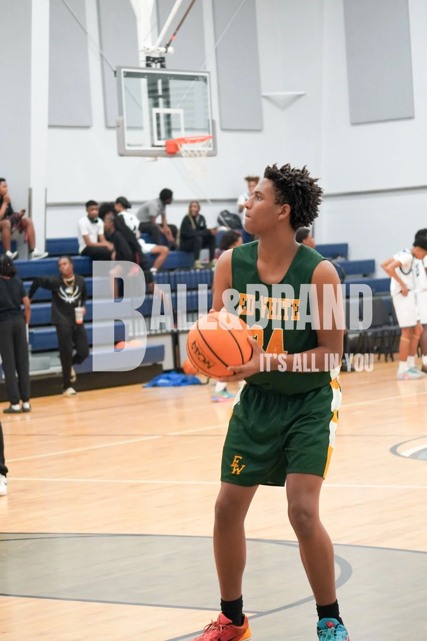 ED WHITE #34 BASKETBALL