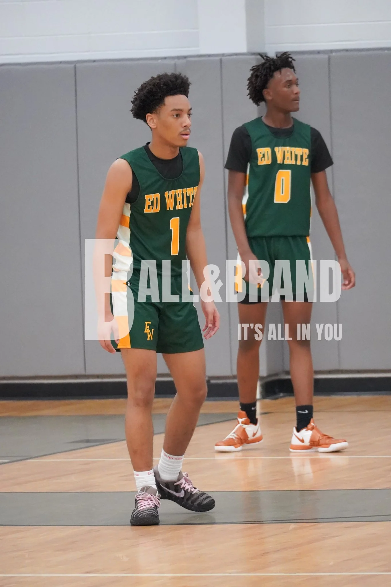 ED WHITE #1 BASKETBALL