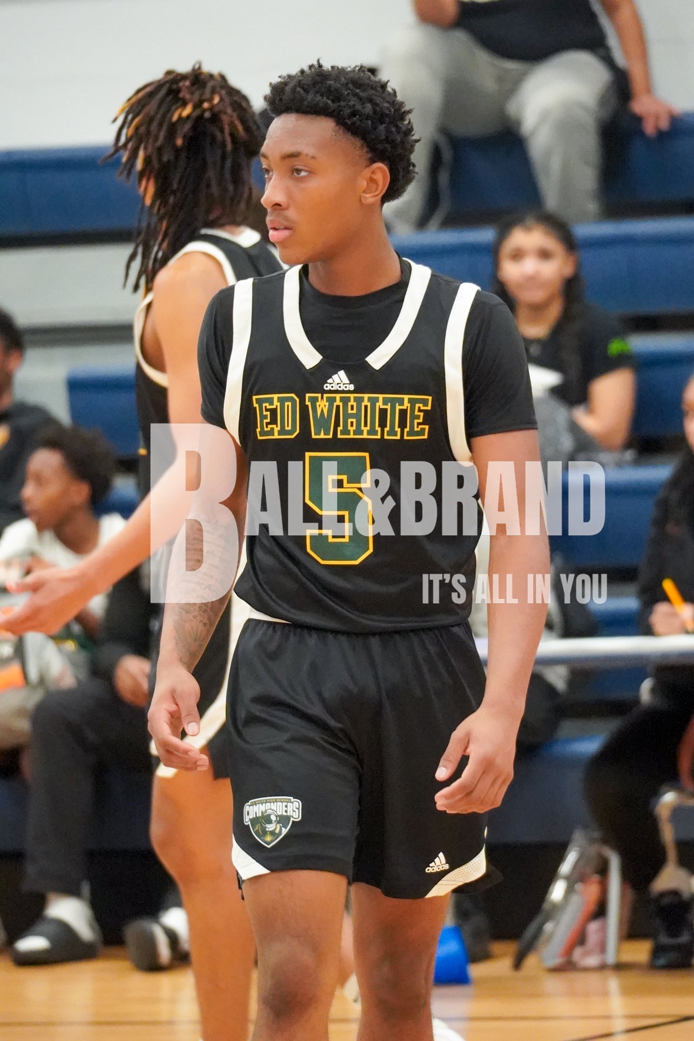 ED WHITE #5 BASKETBALL