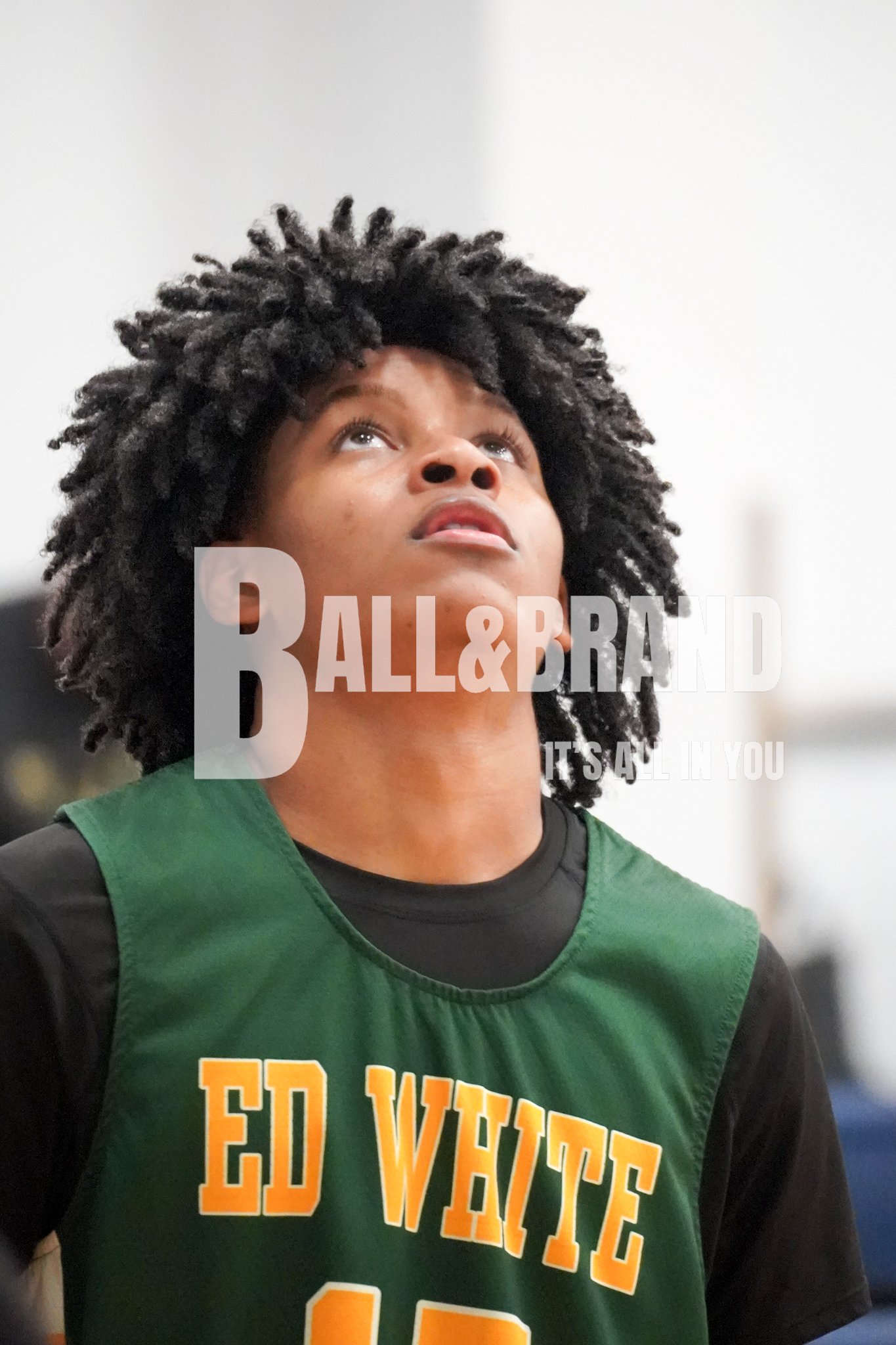 ED WHITE #15 BASKETBALL