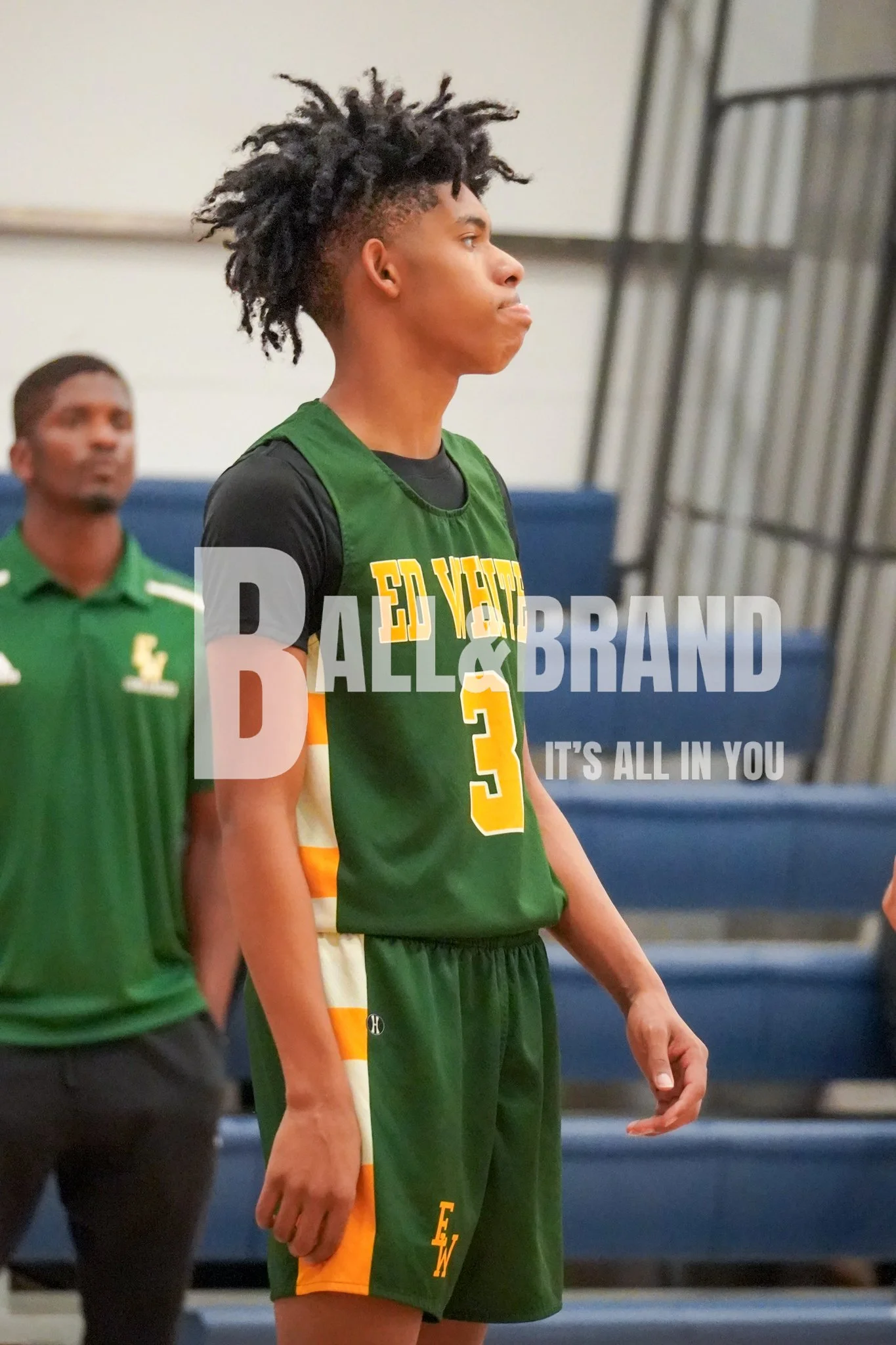 ED WHITE #3 BASKETBALL