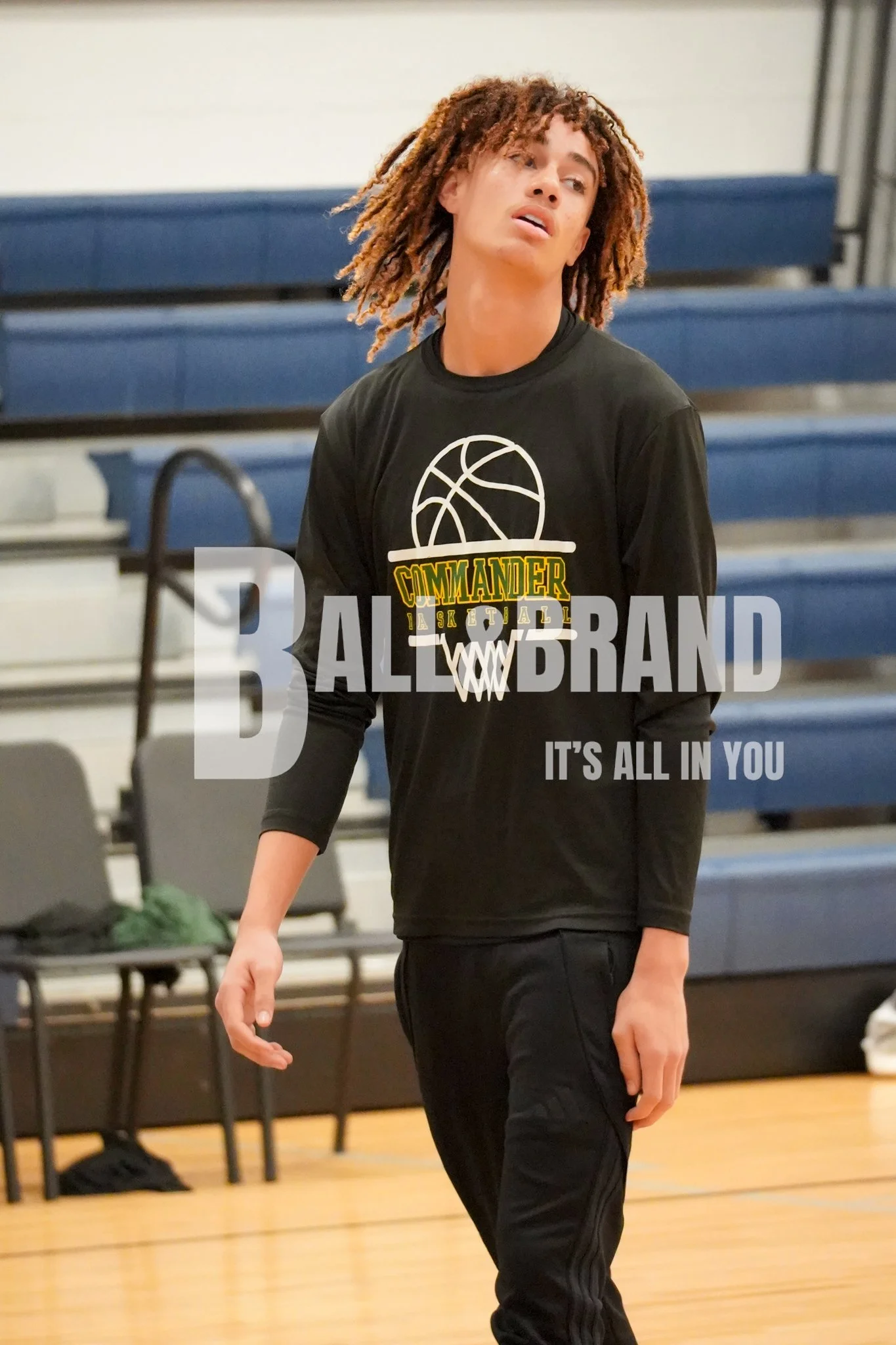 ED WHITE #1 BASKETBALL