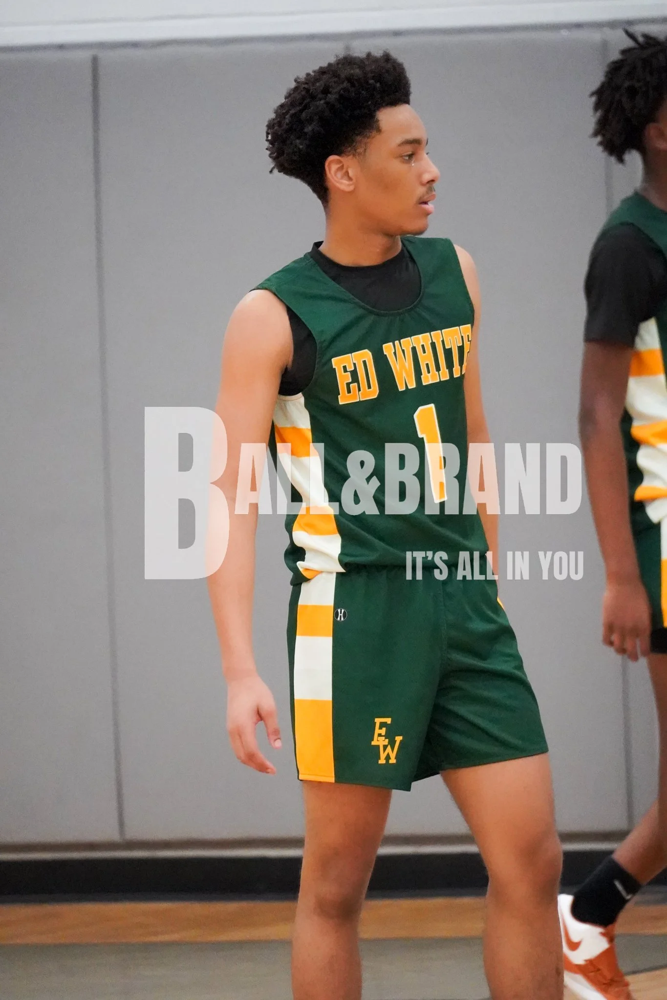 ED WHITE #1 BASKETBALL