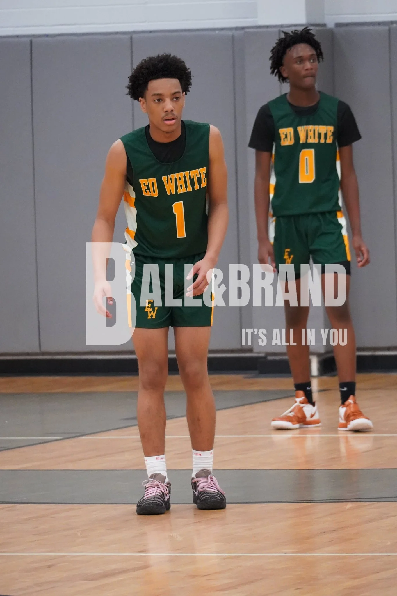 ED WHITE #1 BASKETBALL