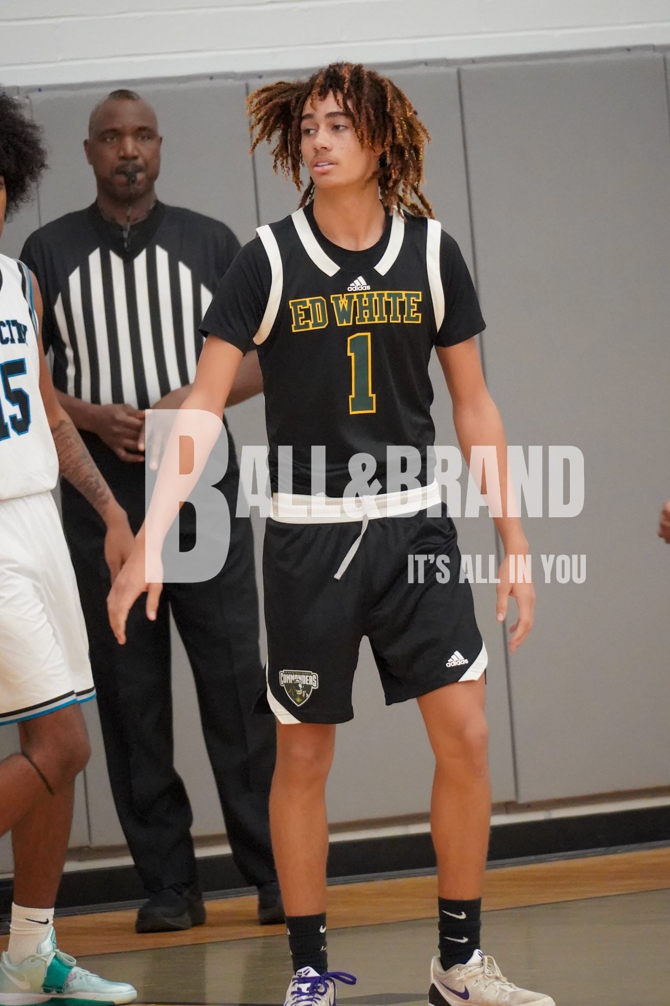 ED WHITE #1 BASKETBALL