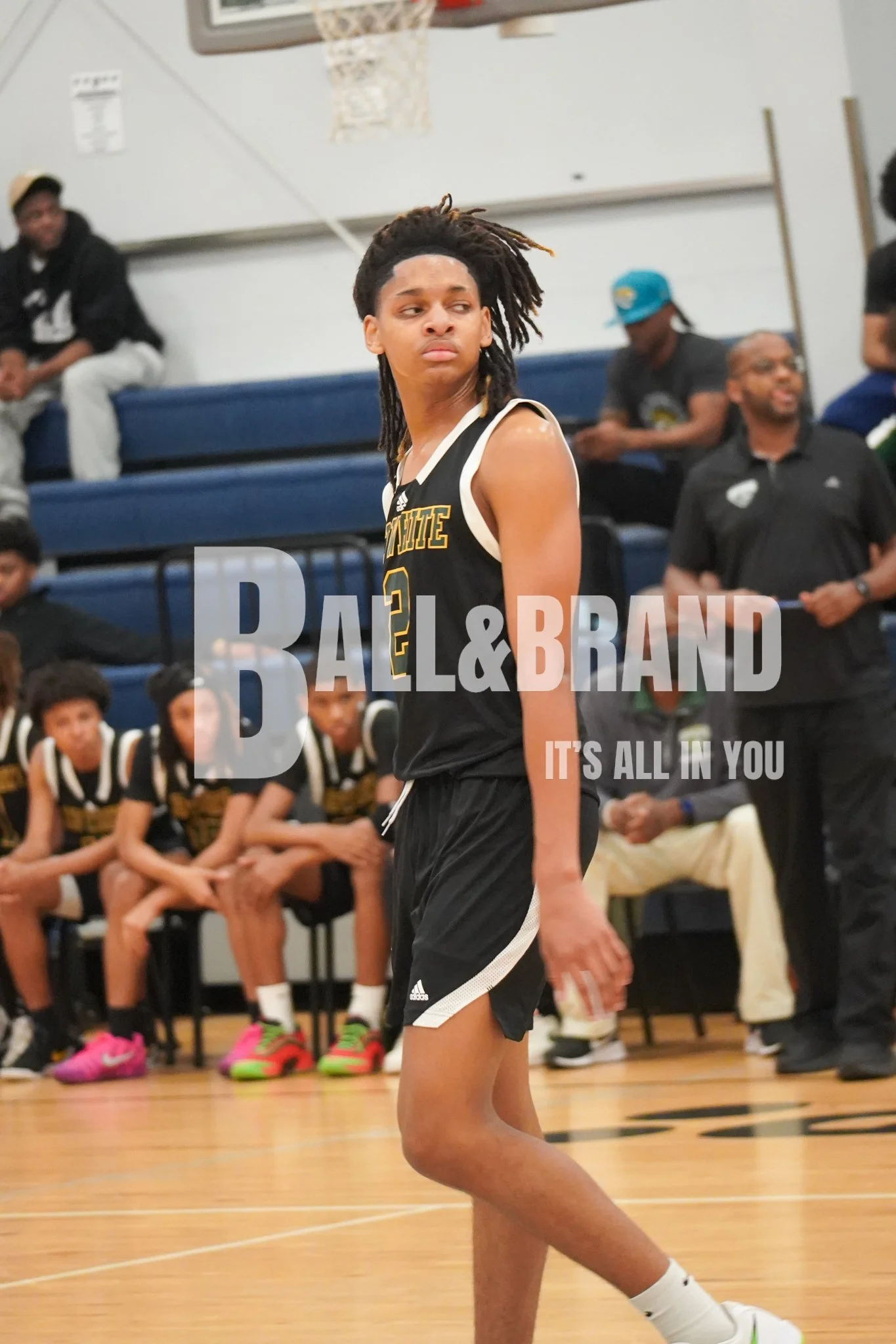 ED WHITE #2 BASKETBALL