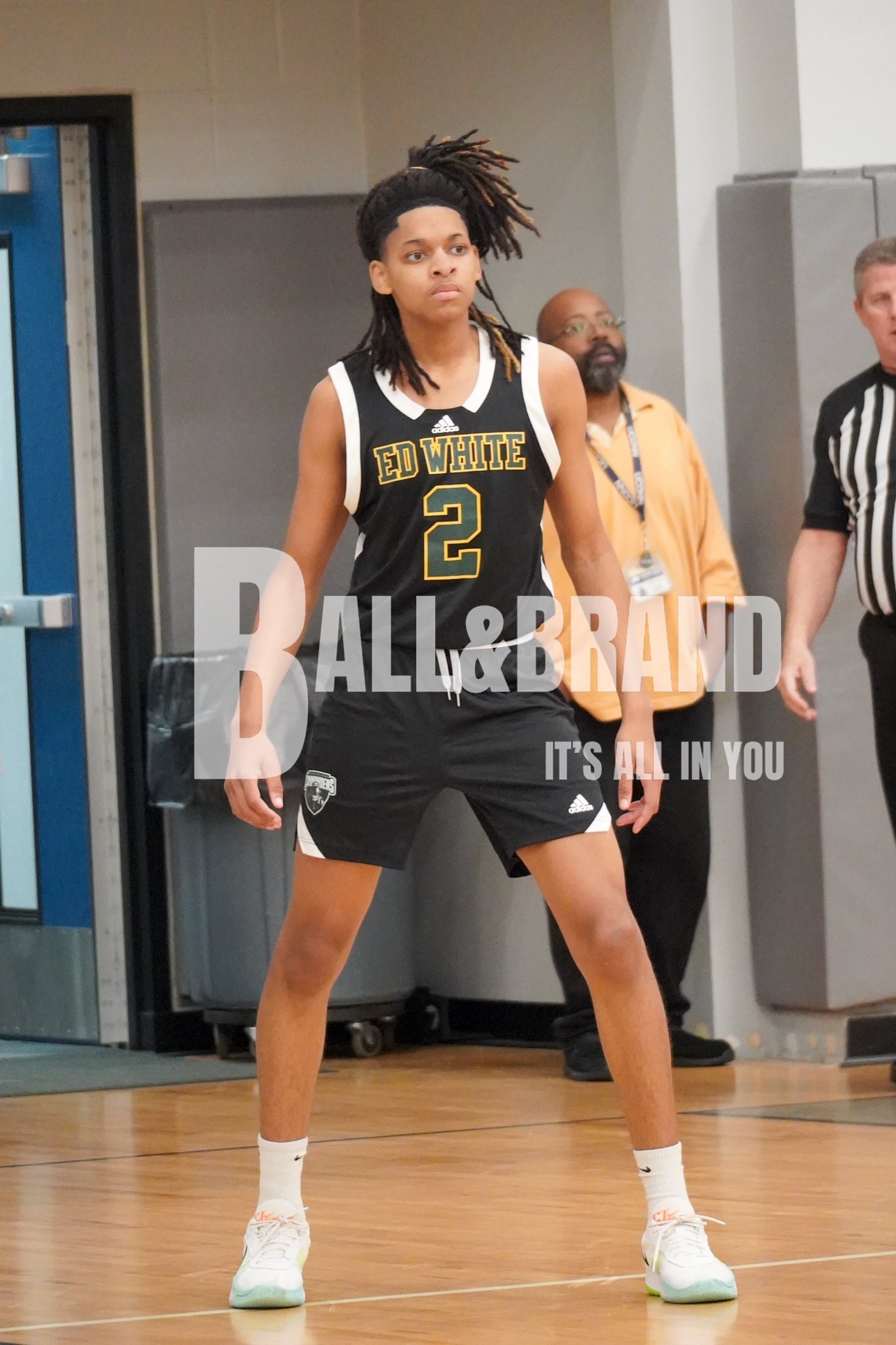 ED WHITE #2 BASKETBALL