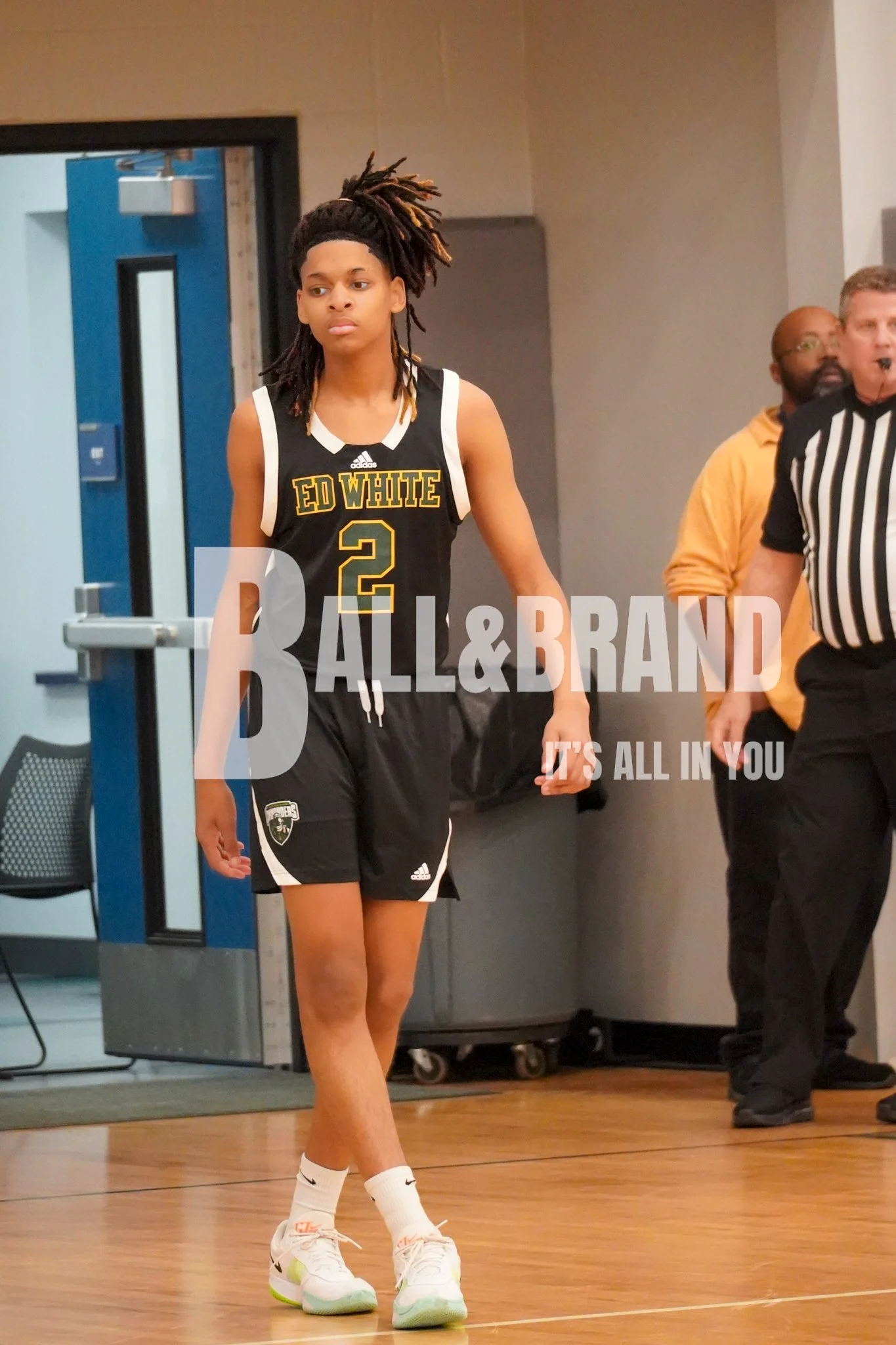 ED WHITE #2 BASKETBALL