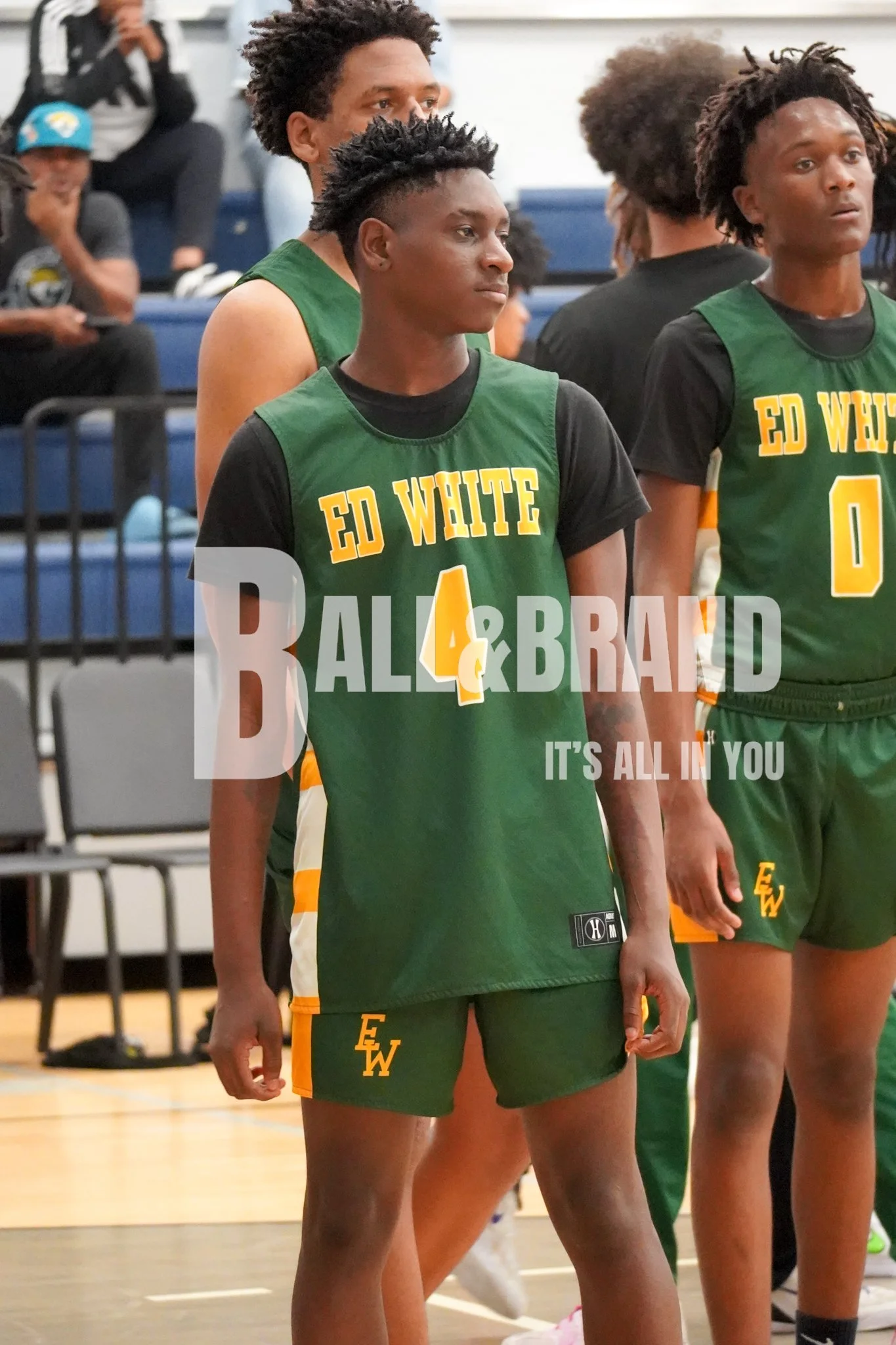 ED WHITE #4 BASKETBALL