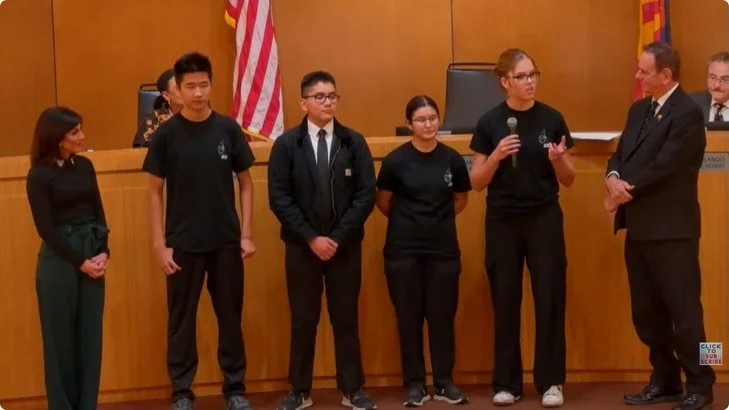 Hamilton Microbots 698 had the incredible opportunity to speak at the City of Chandler Council Meeting on December 8 about our team, our growth, and how we&rsquo;re building a stronger robotics program here at Hamilton.

It was incredible to share ho
