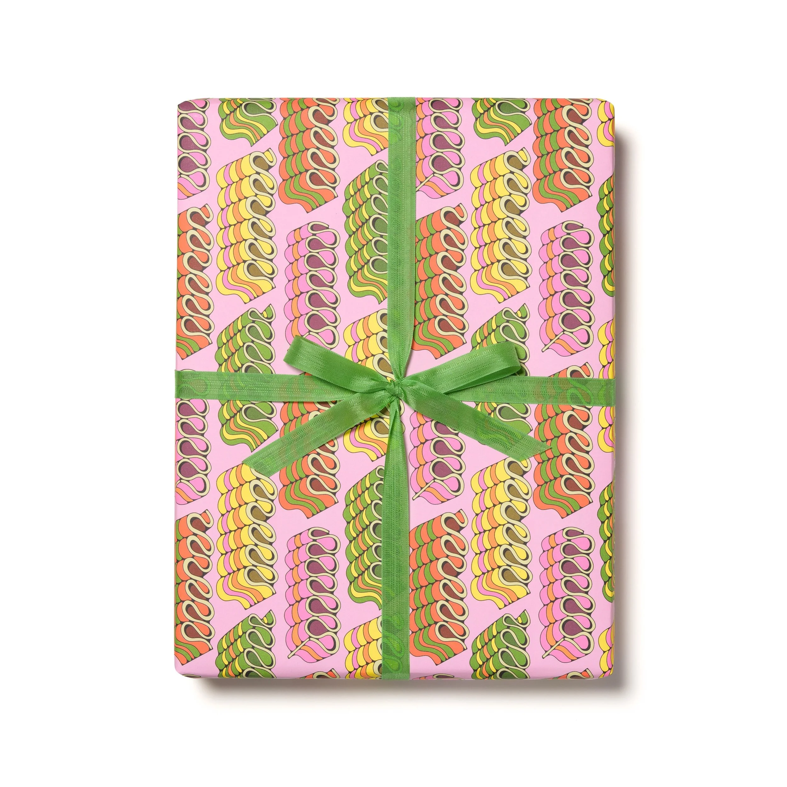 Candy Ribbons Holiday Wrapping Paper