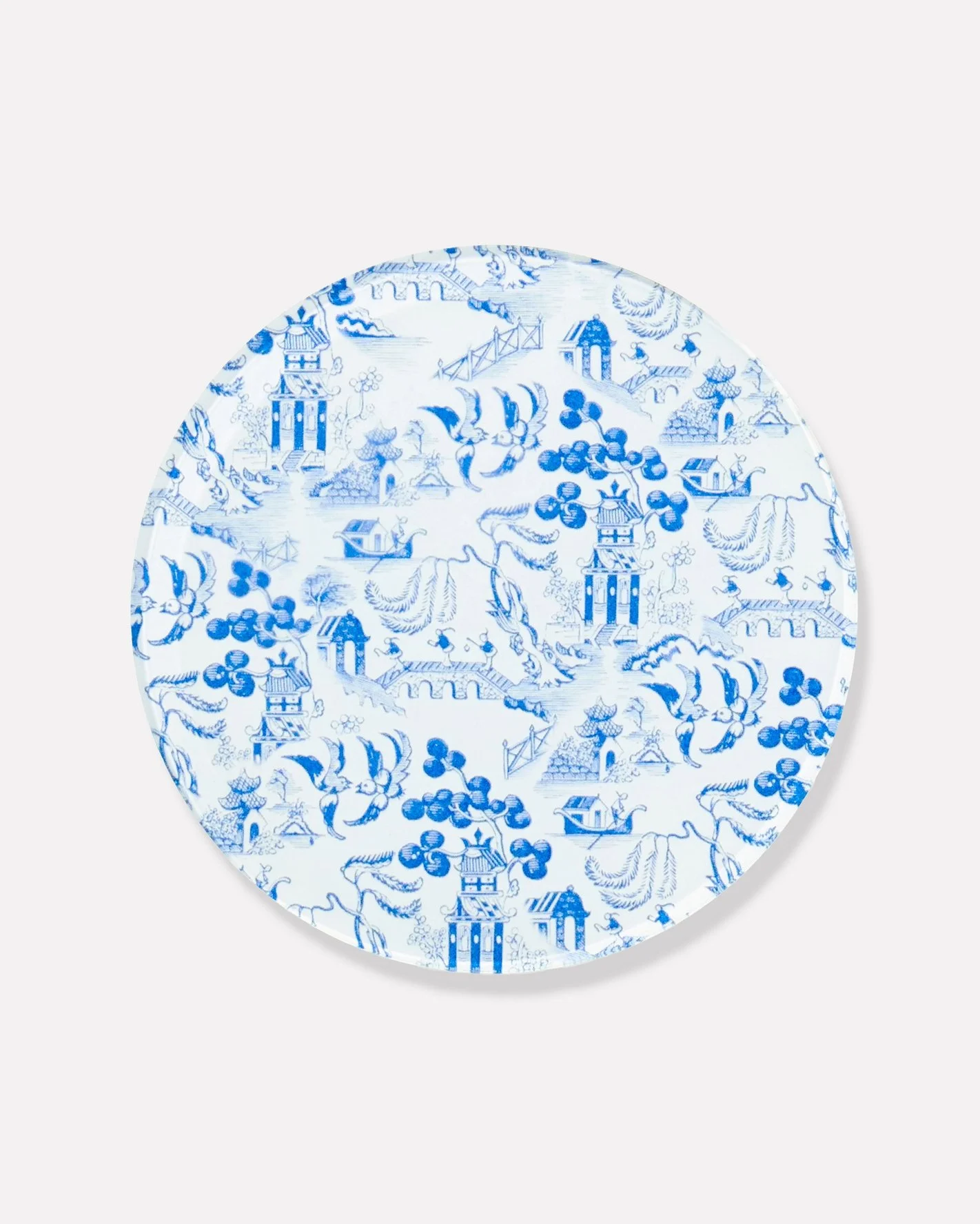Chinoiserie Acrylic Coaster Set