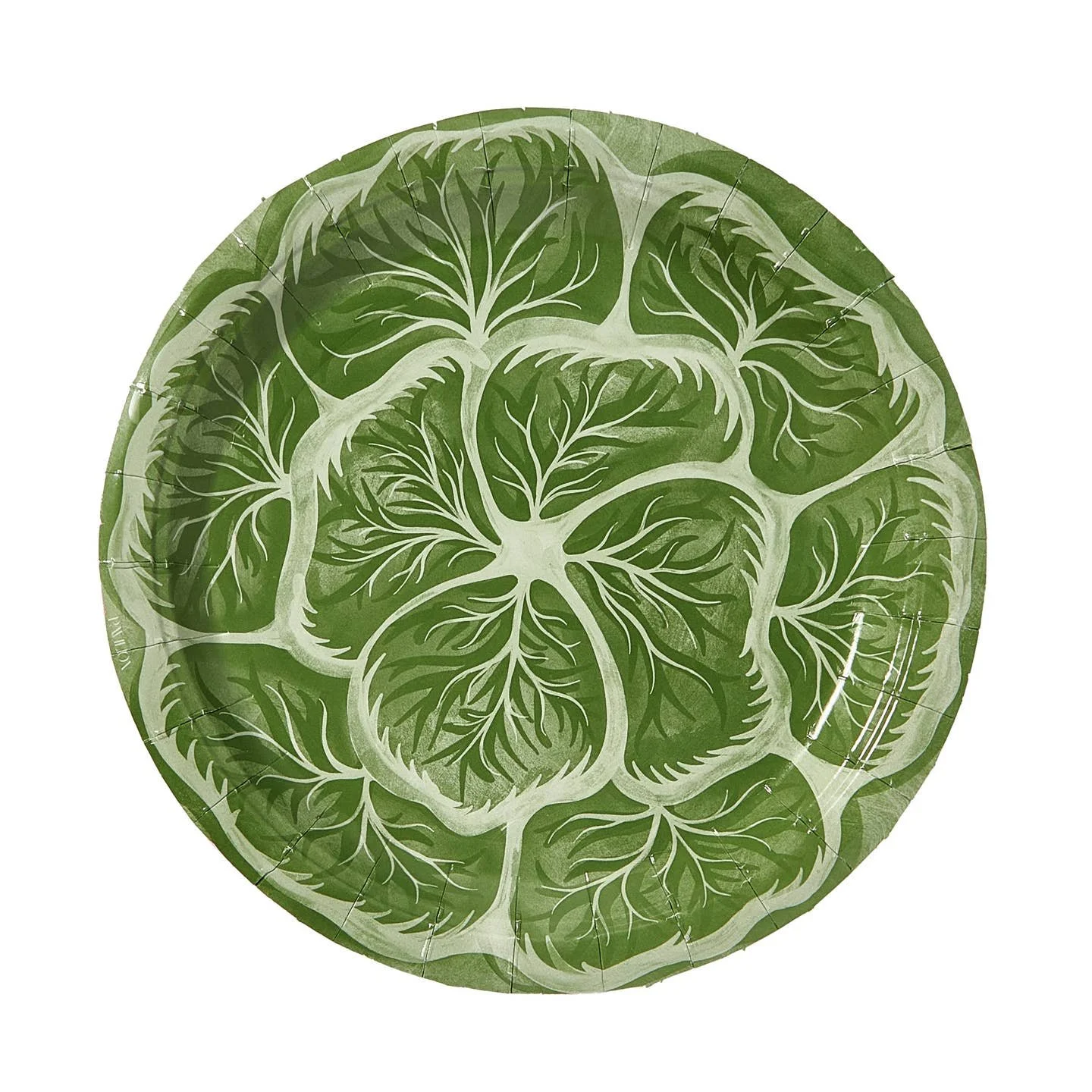 Mini Hors D'oeuvre Cabbage Paper Plates