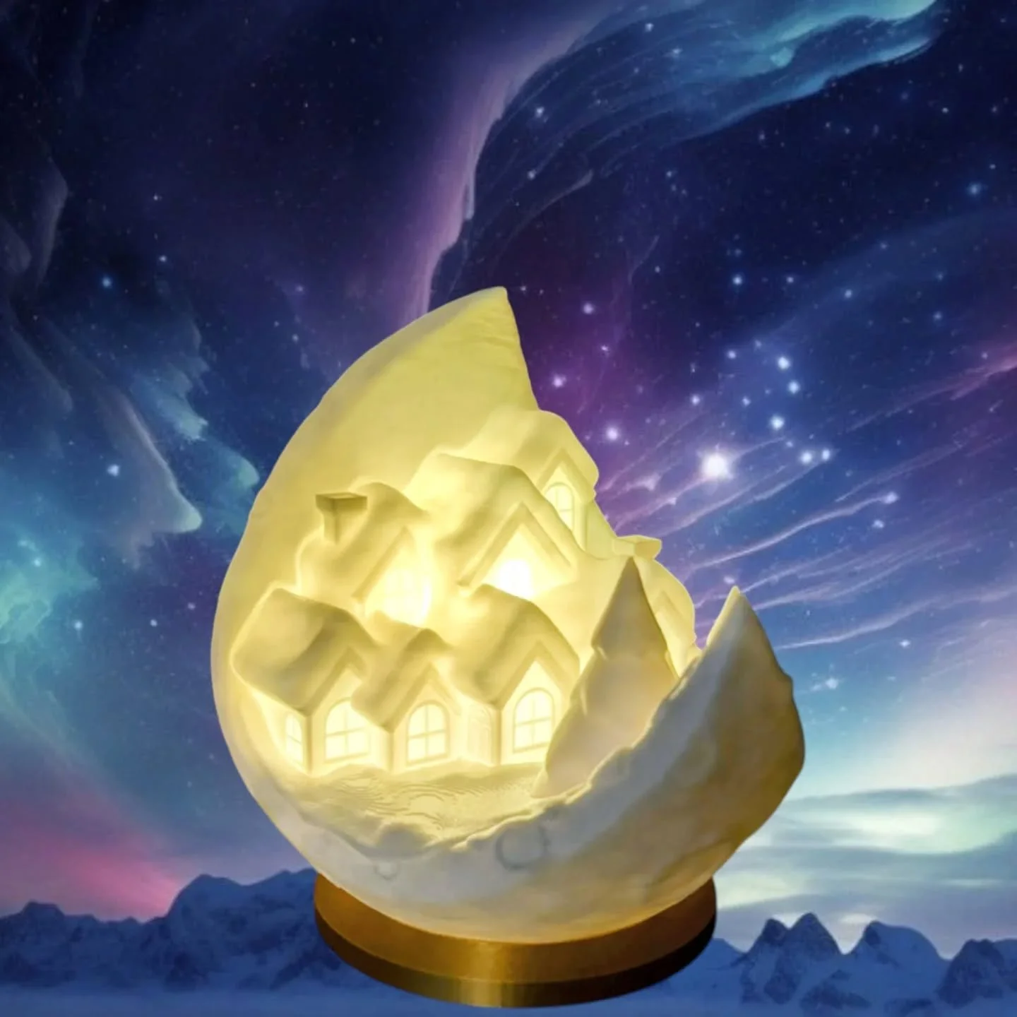 Let me tell you a story. 

In a world far different from our own lived a princess. She lived in a sleepy little village blanketed by eternal snow. 

The village was always quiet and rather dark. A steady fall of snowflakes and a gentle arctic breeze 