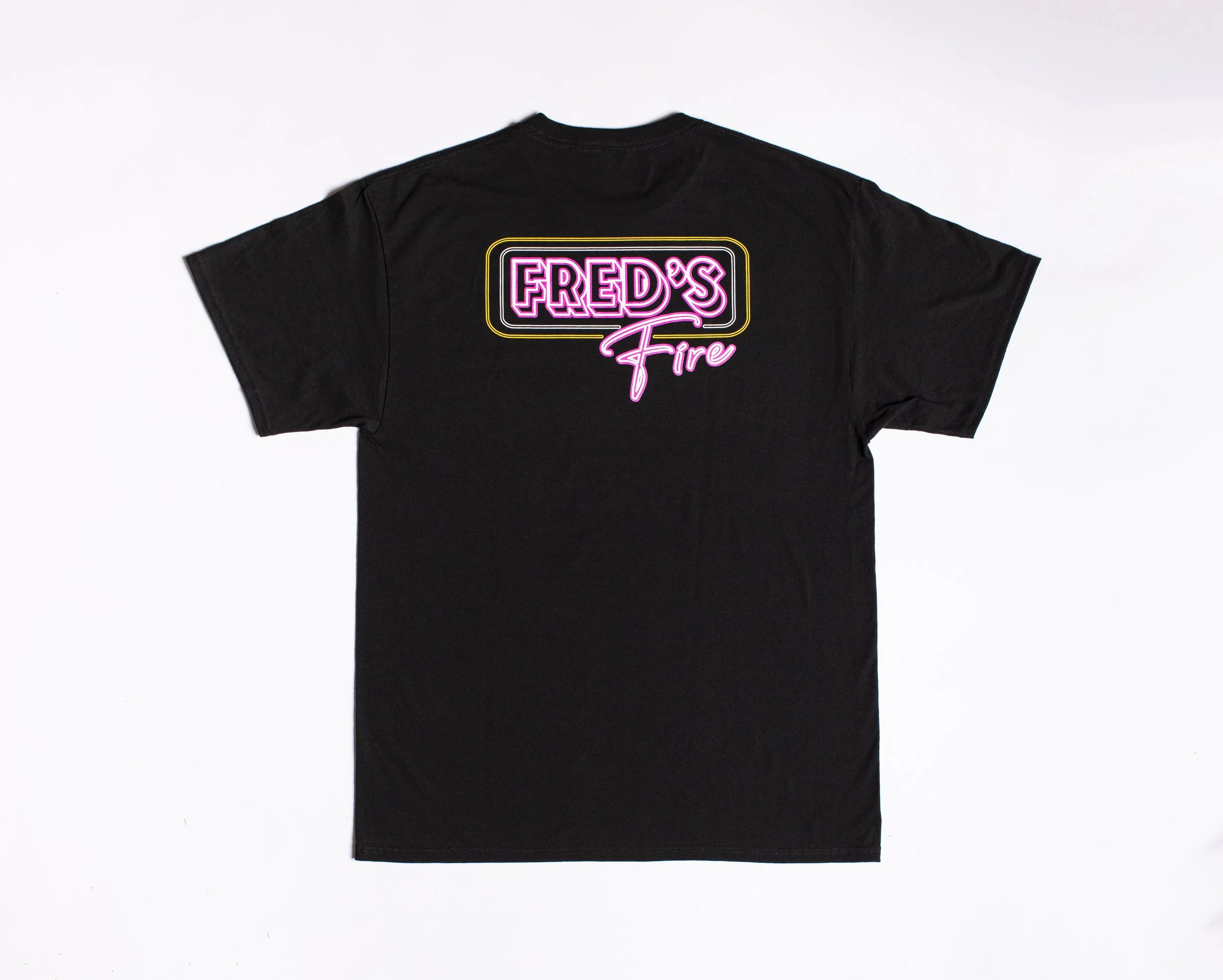 Fred's Fire T-Shirt Back