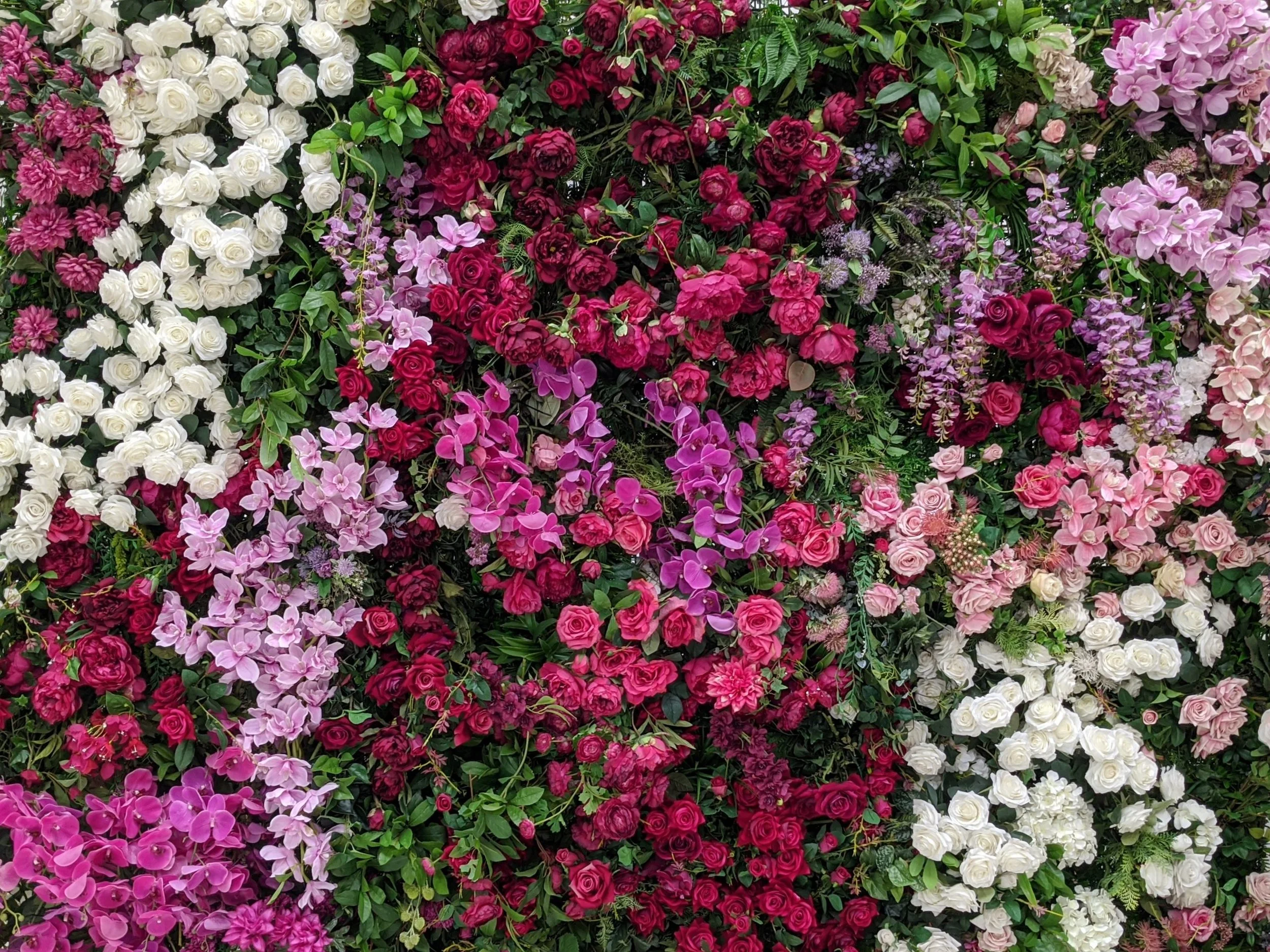 clustered floral wall - melbourne event florals.jpg