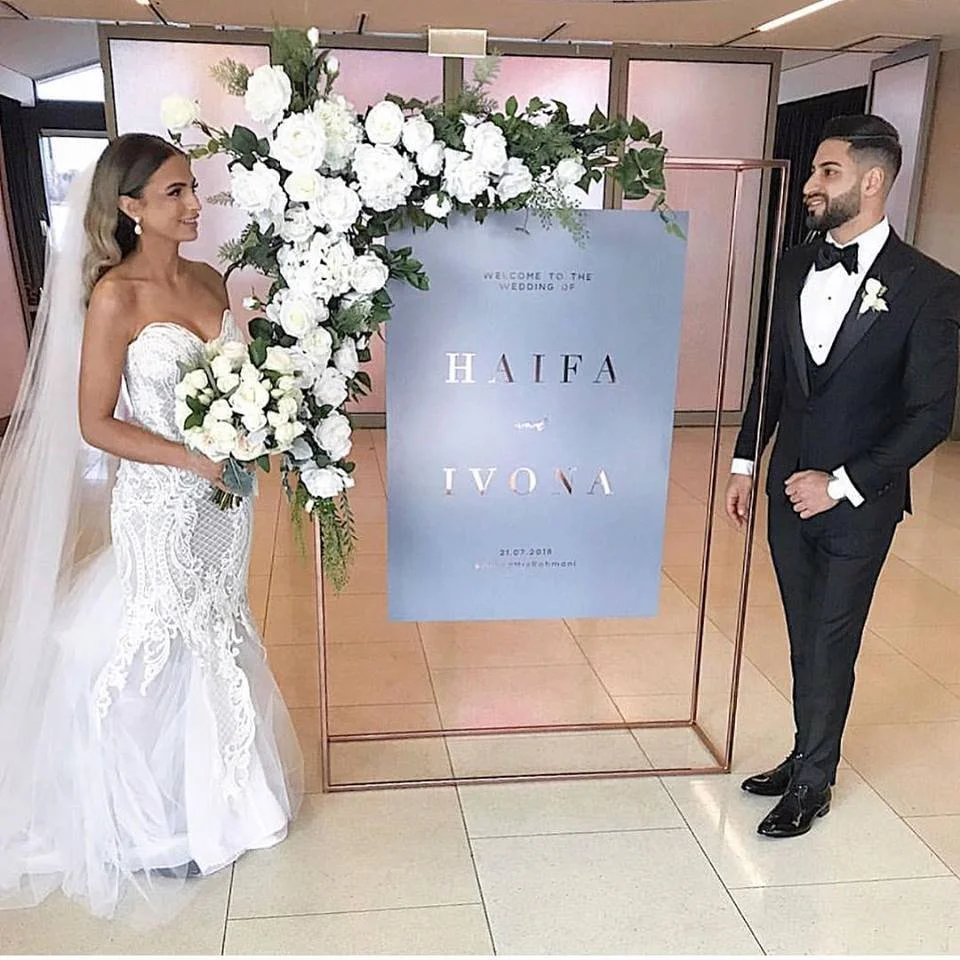 gold-display-frame for weddings - melbourne event florals.jpg