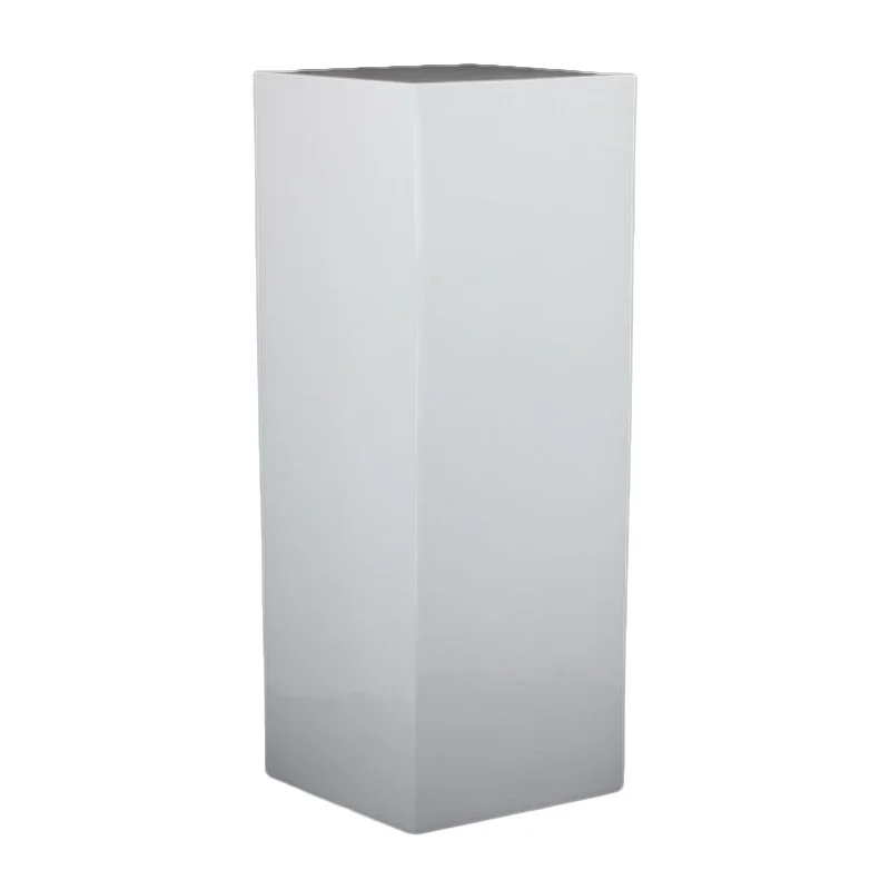High Gloss White Square Cake Plinth