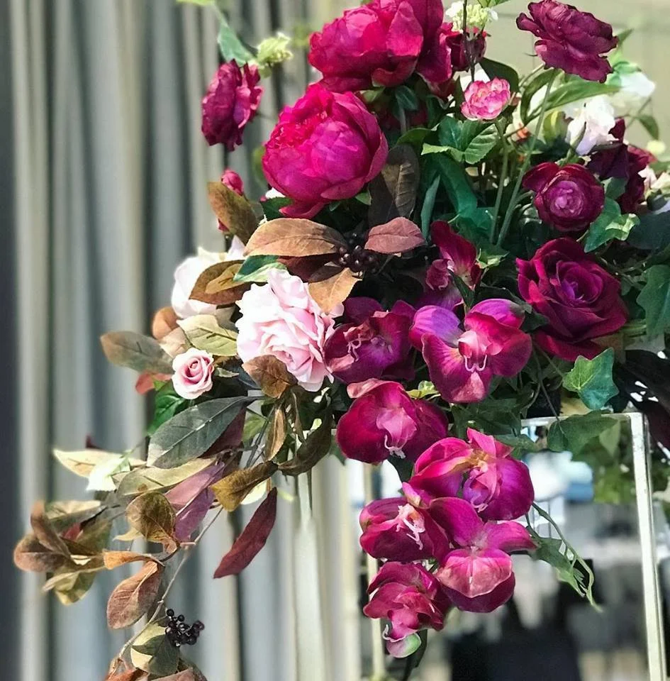 Coloured-Arrangement 4- melbourne event florals.jpg