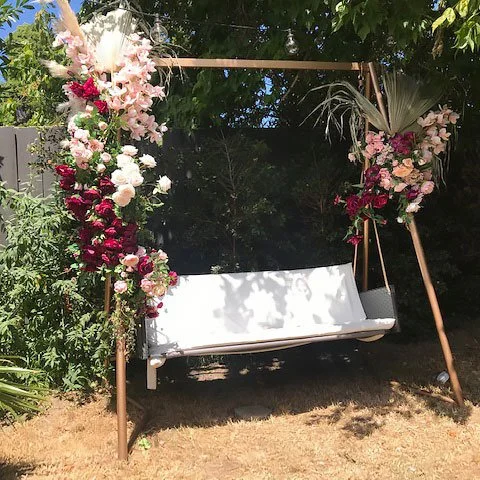 metal swing for events - melbourne event florals.jpg