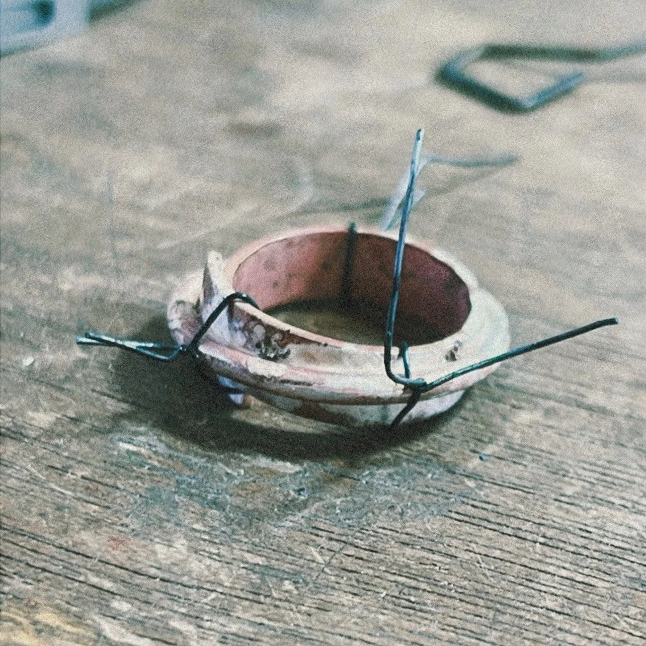 Anillo de plata en proceso