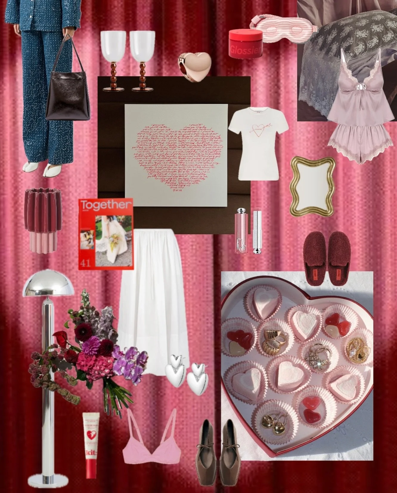 HAPPY V DAY LOVERS ❣️
Here&rsquo;s a moody board with all my valentine day pins and saves that have been across my socials this week 

#valentinesday #vday #giftguide #weddingvows #moodboardaesthetic