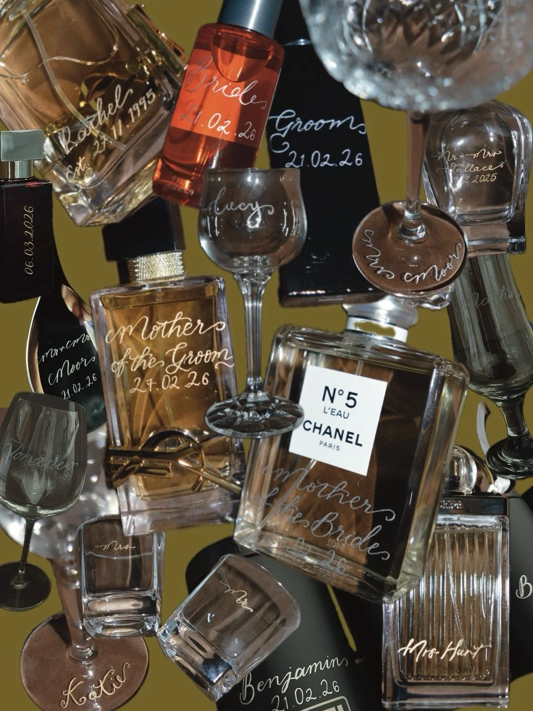 It&rsquo;s been a busy couple of months of engraving, and you have all been loving the service! 
So much so, I have now added Perfume Engraving to my website to streamline the booking process.
Locals, you can still choose local drop off and collectio