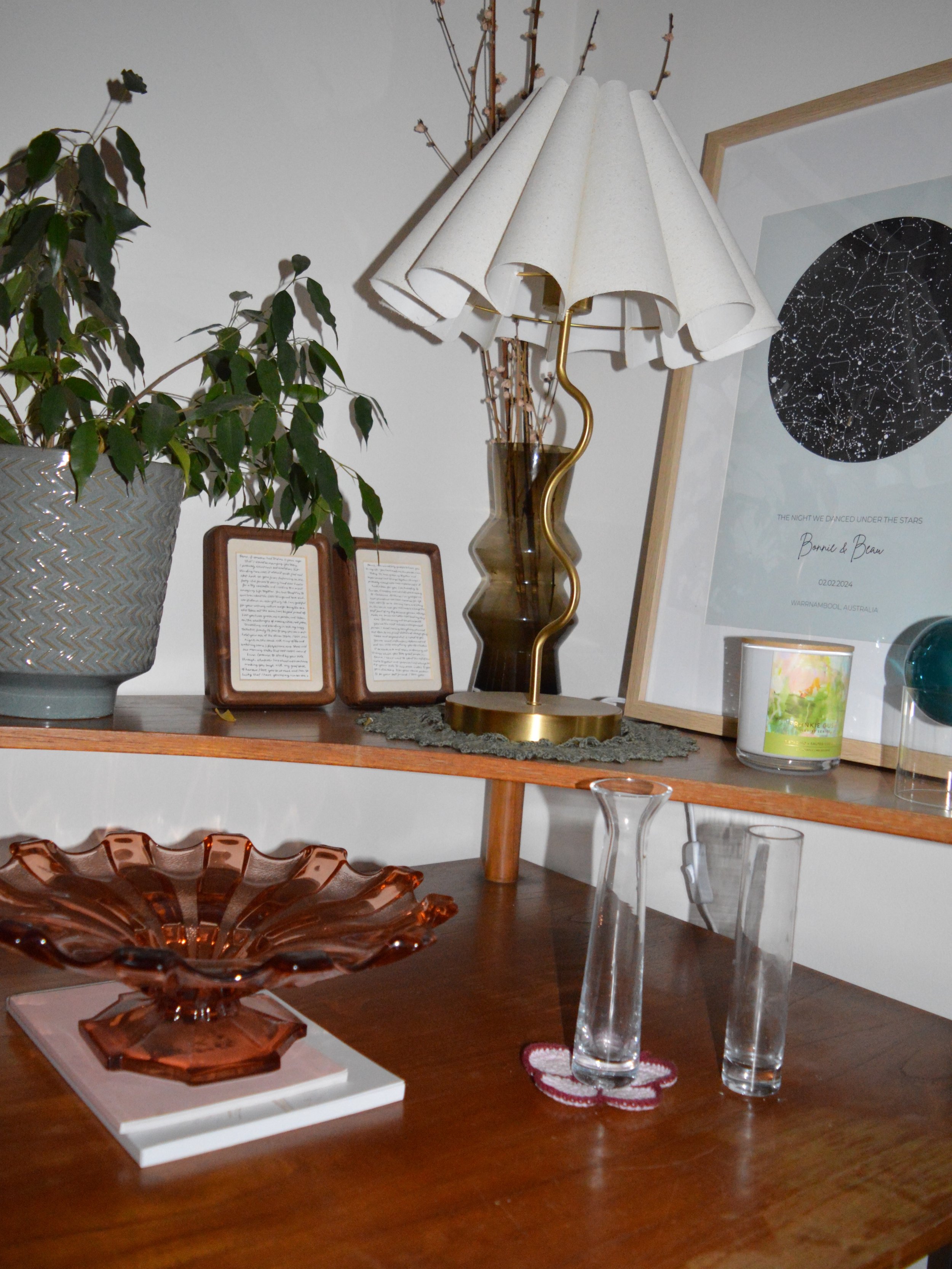 Behind the scenes in and out of the studio, plus a fun fit check&hellip;! 

#studio #bts #engraving #signage #midcenturydecor