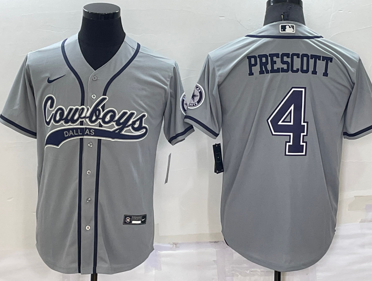 Dallas+Cowboys+%234+Dak+Prescott+Baseball+Jersey+Grey.png