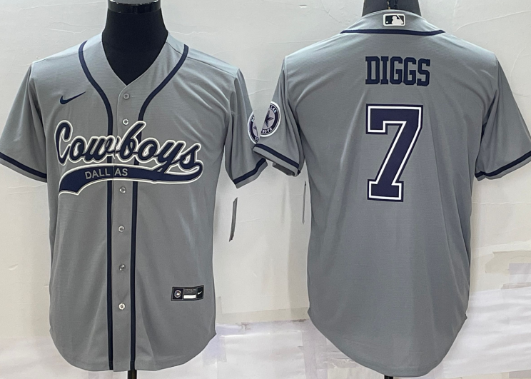 Dallas+Cowboys+%237+Trevon+Diggs+Baseball+Jersey+Grey.png
