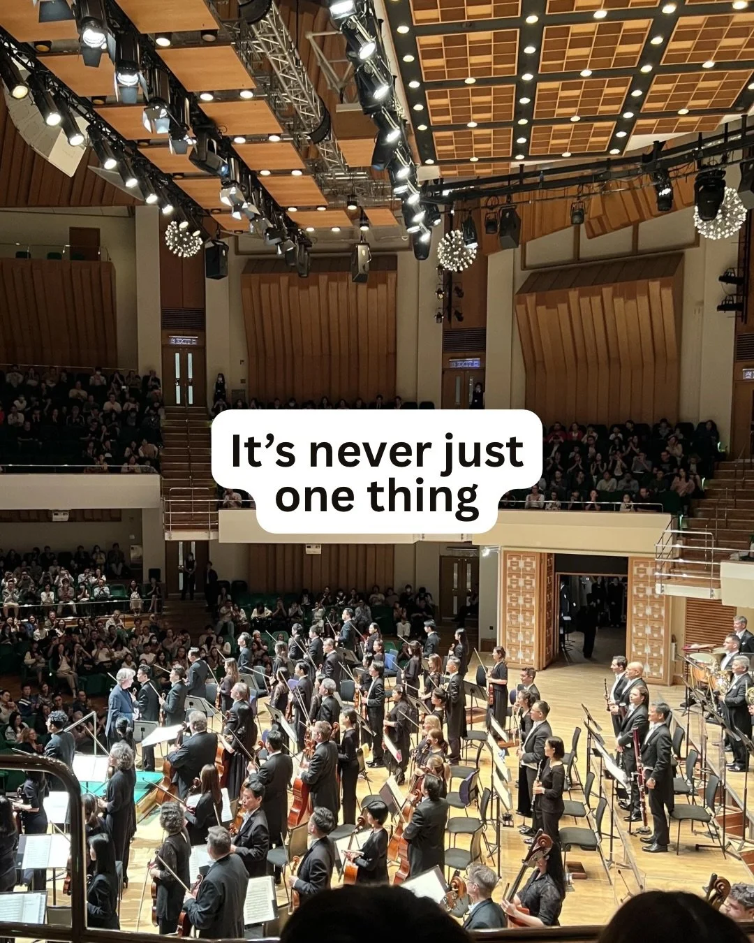 Inspired by the amazing @esapekkasalonen.official @hkphilharmonic 🎻🎺🎷🪉