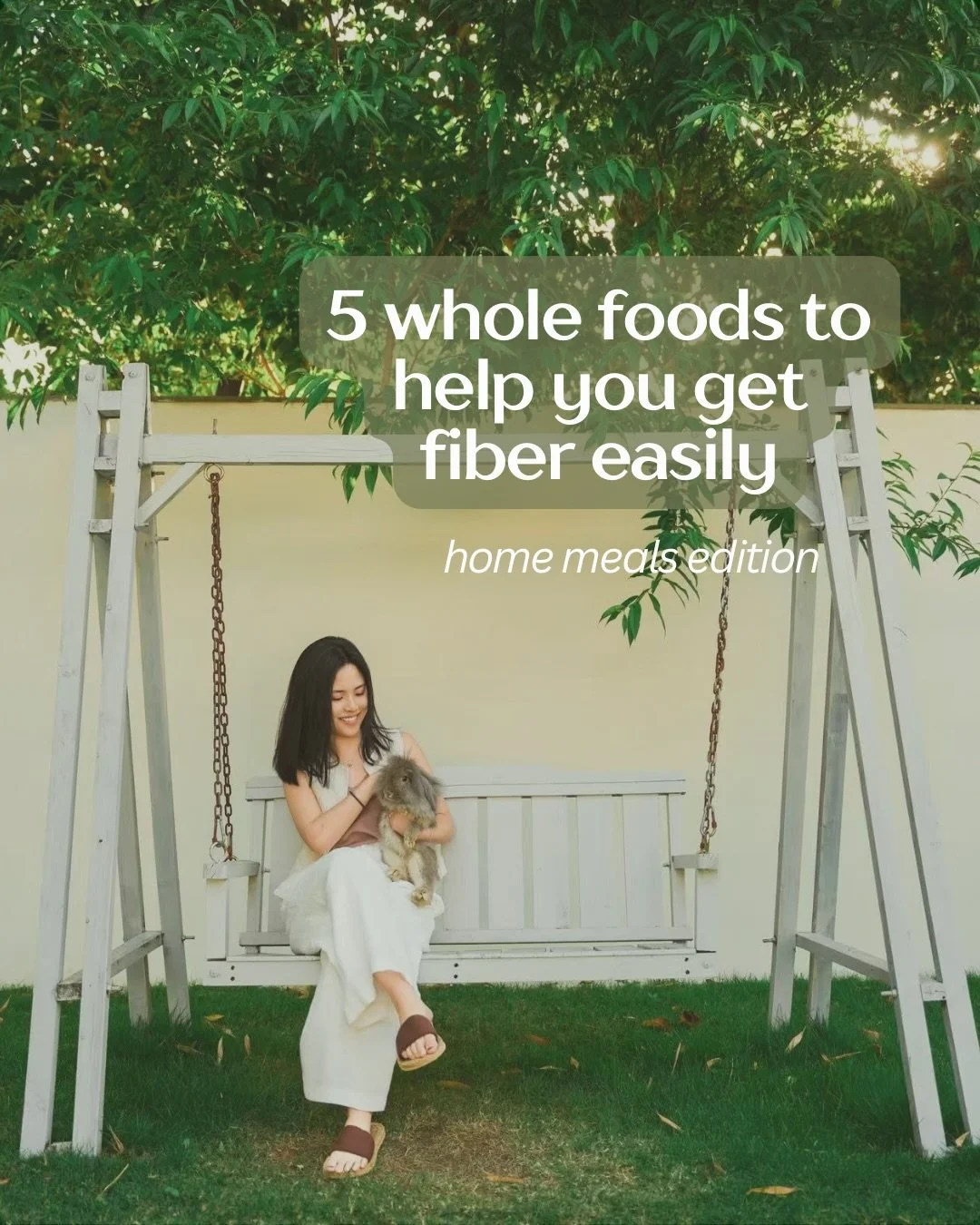 Do you know rabbits make 200-300 poops a day? 💩
A funny reminder of just how important fiber is! It fuels our gut, support hormones, blood sugar, fertility, menopause, heart health and even mental wellbeing.
Because of that, getting enough is so imp