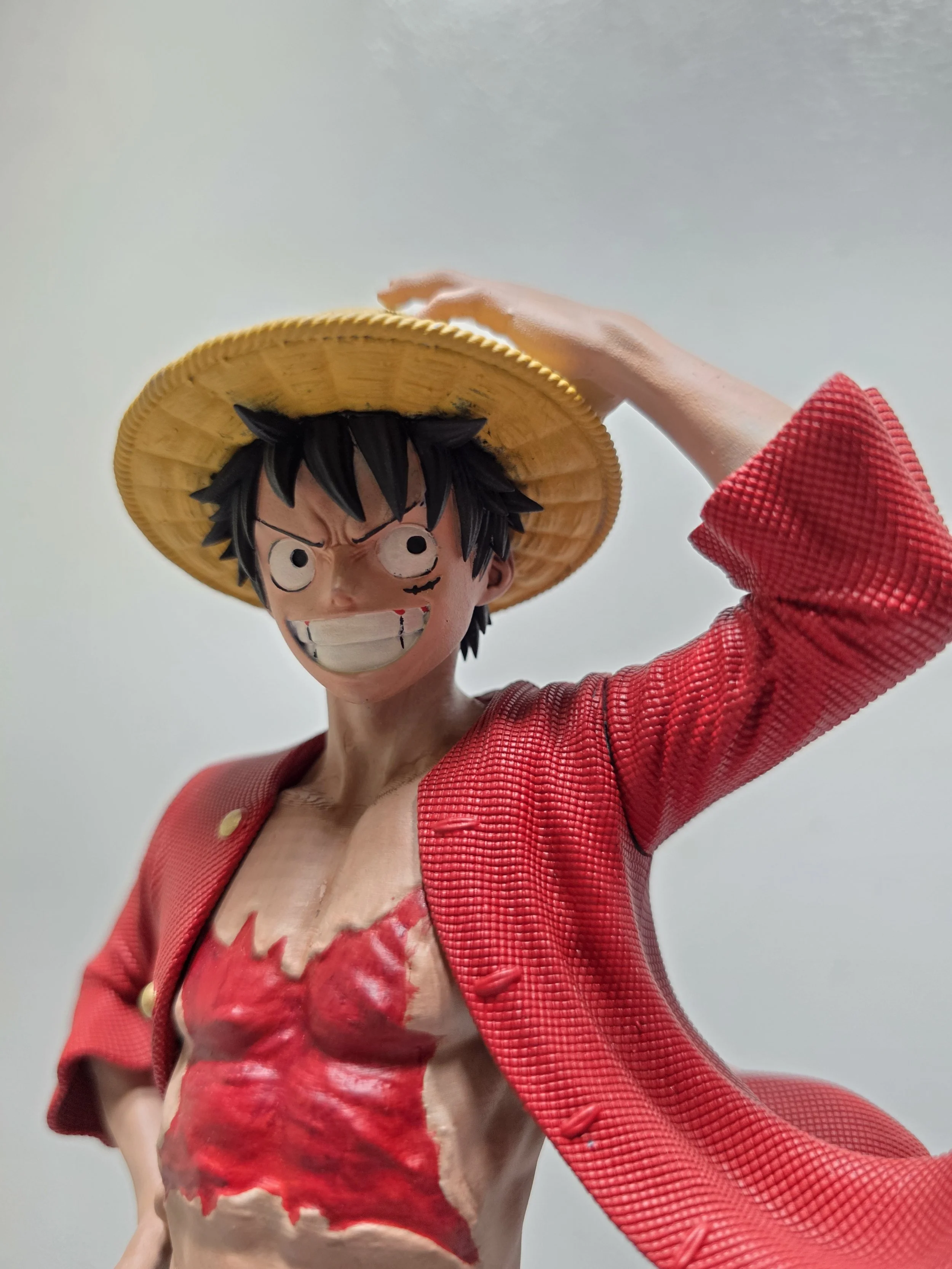 Luffy Straw Hat Resin Statue