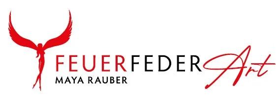 Eine kreative Reise in meine Welt voller Fantasie und Farbe. Feuerfeder-Art by Maya Rauber 