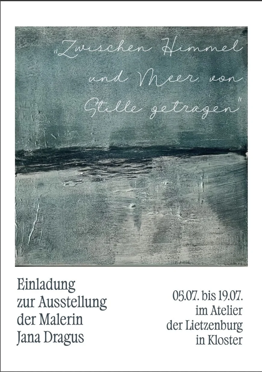 Zwischen Himmel und Meer durch Stille getragen