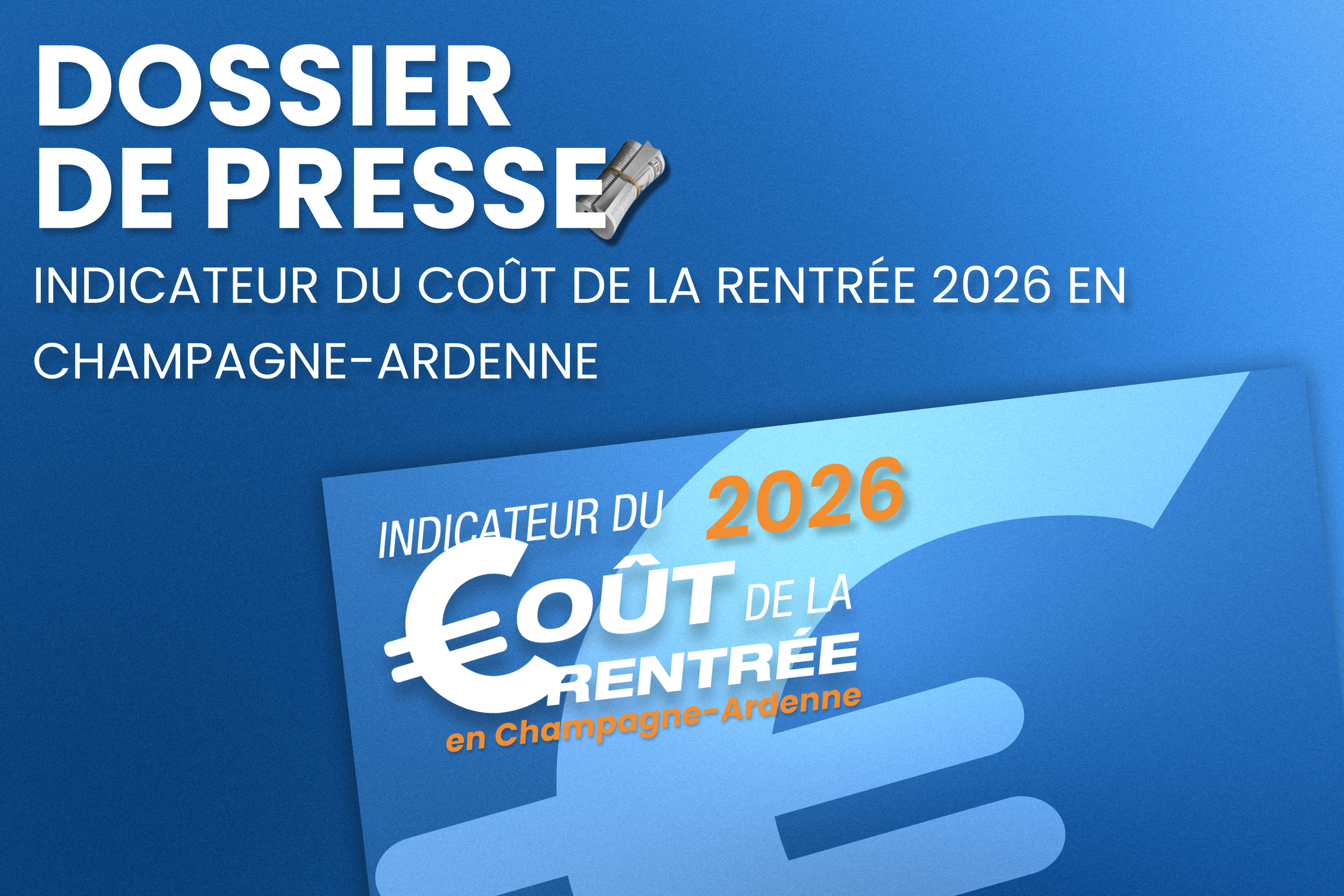 Dossier de presse - indicateur du coût de la rentrée 2026