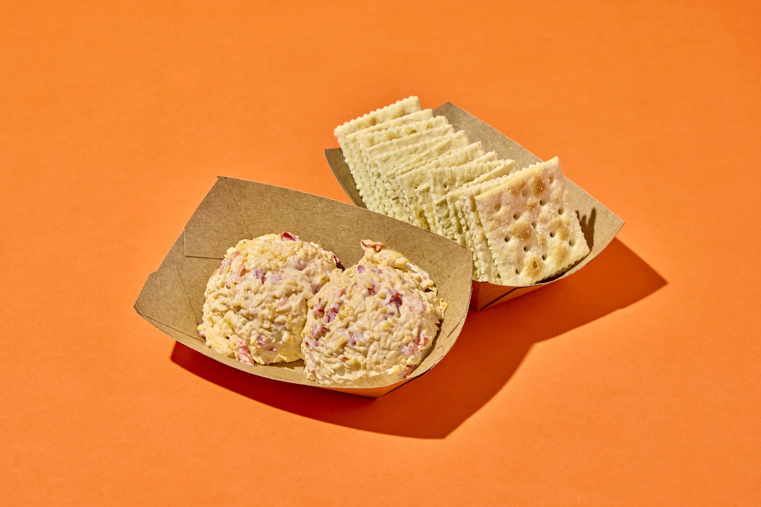 Pimiento Cheese and Saltines