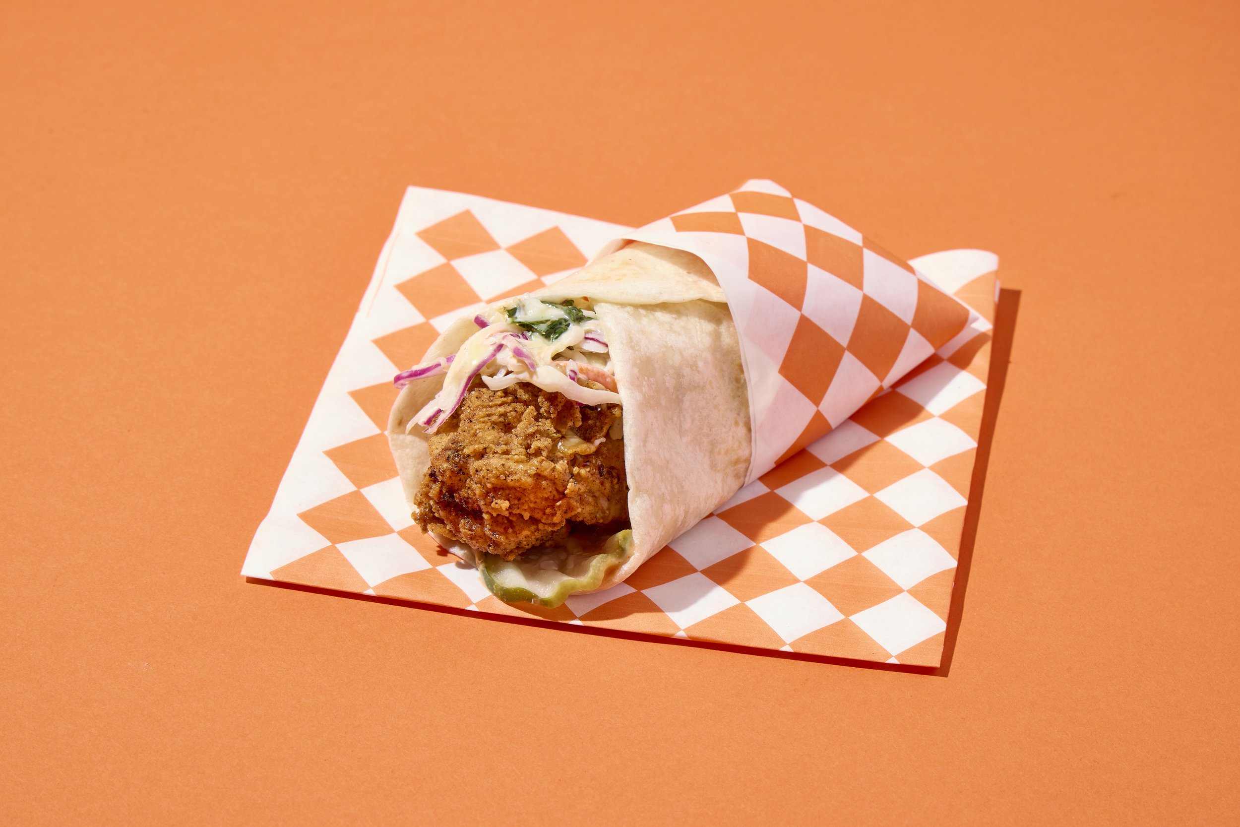 Minnie Fried Chicken Wrap