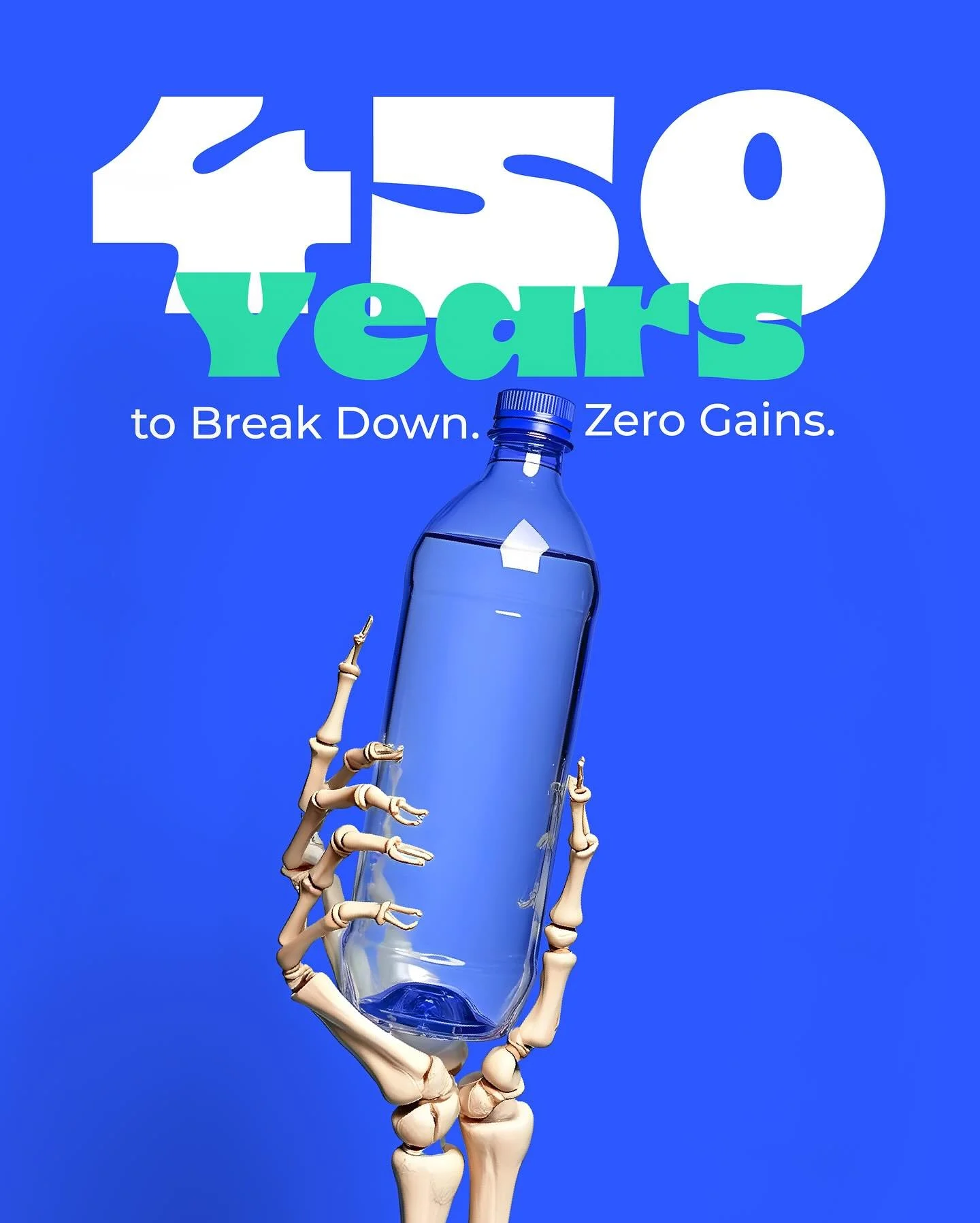 One plastic bottle = 450 years to decompose.
That&rsquo;s a workout the planet didn&rsquo;t sign up for.
Filtered water? No plastic, no crunches required.

#SkipThePlastic #IDrinkLocallastic #IDrinkLocal